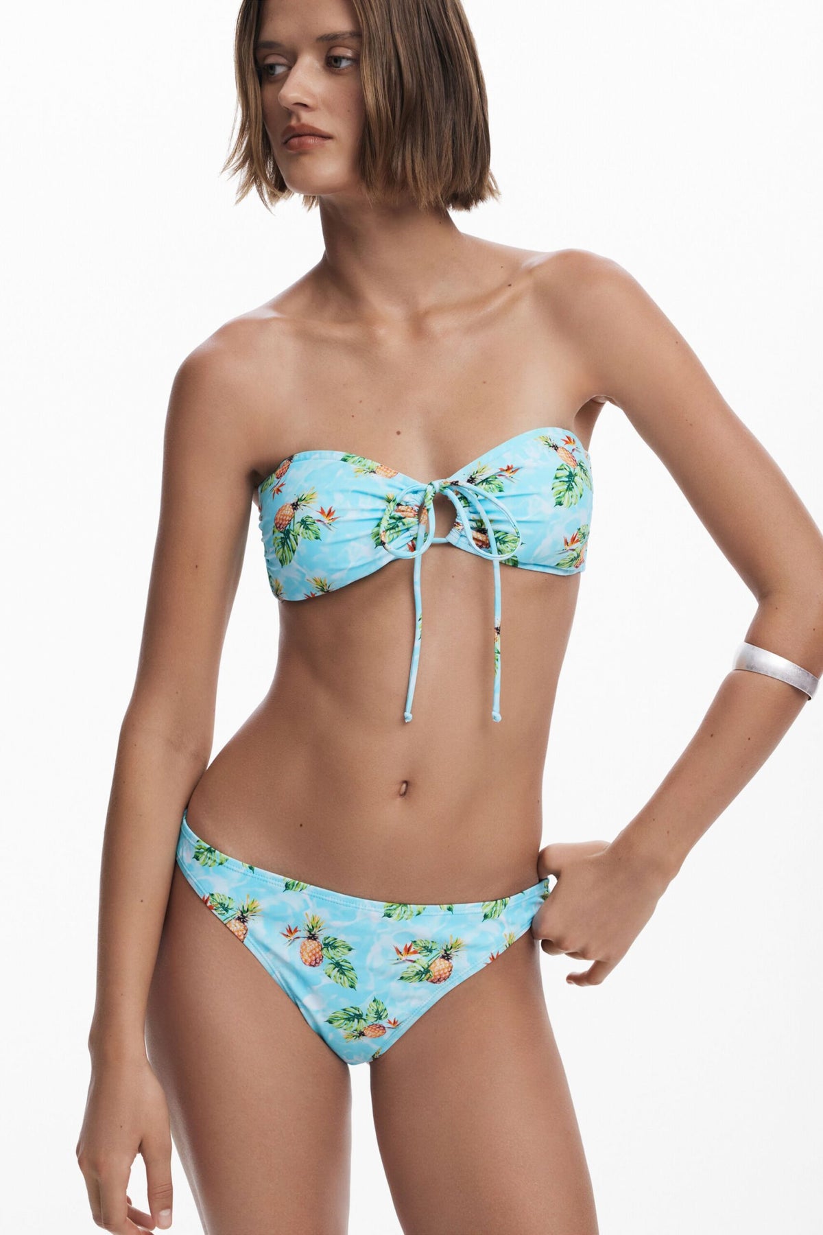 Desigual Pineapple bikini bottoms