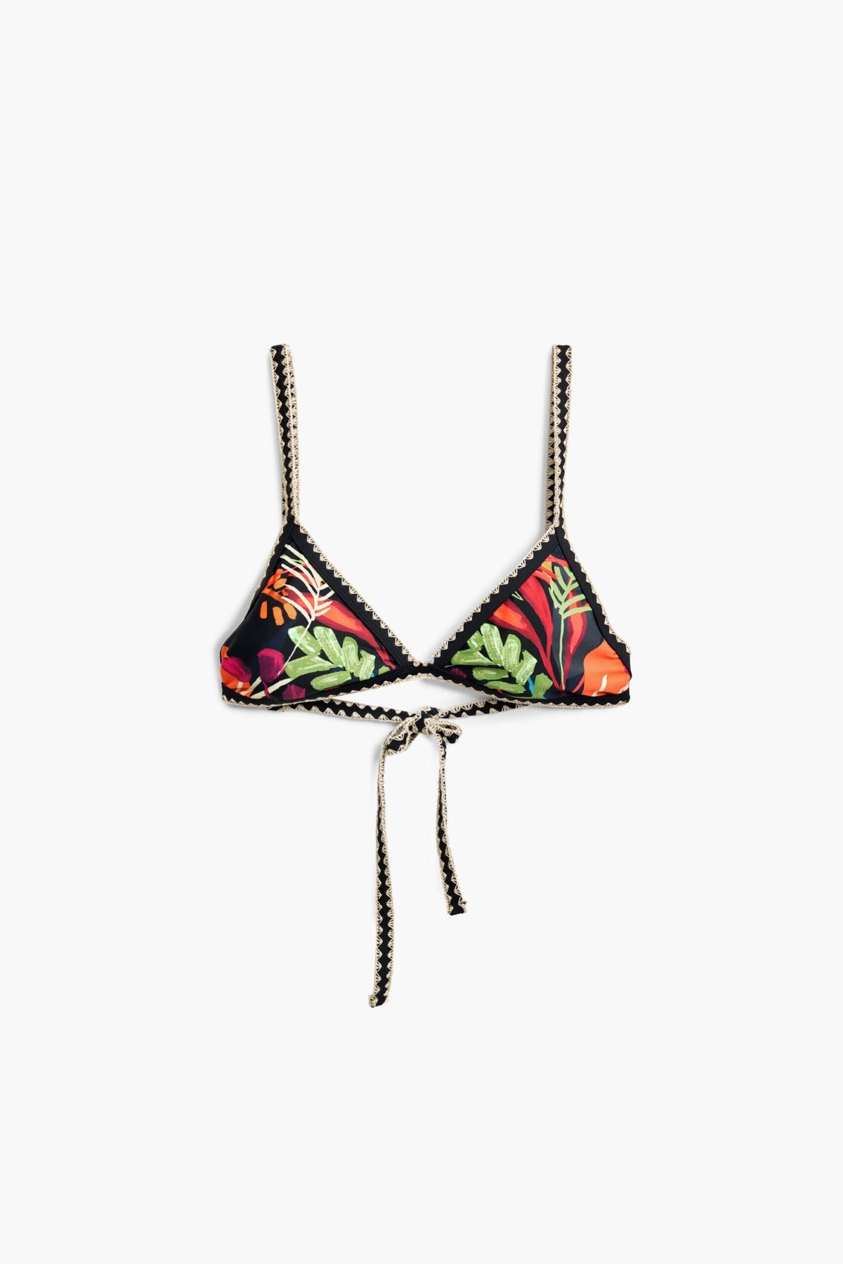 Desigual Tropical Bikini Top
