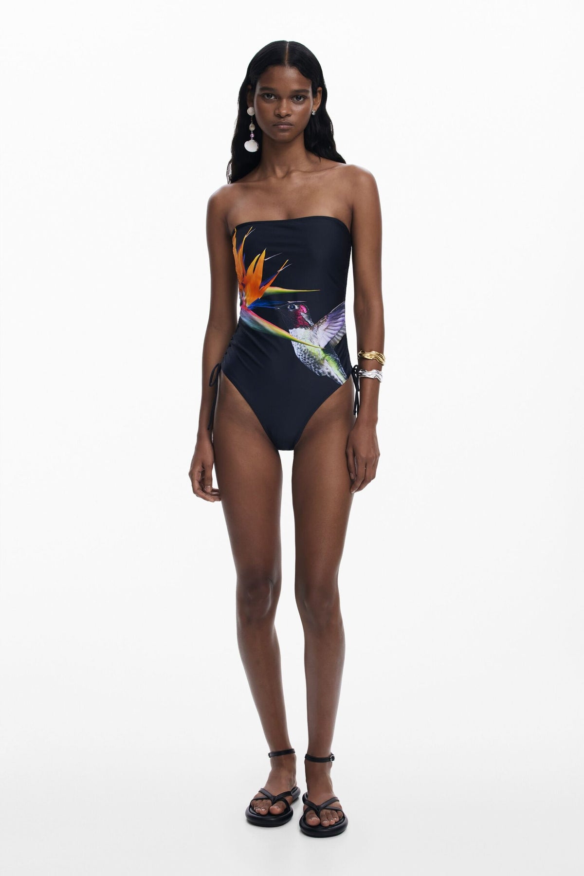Desigual Colibrí Swimsuit