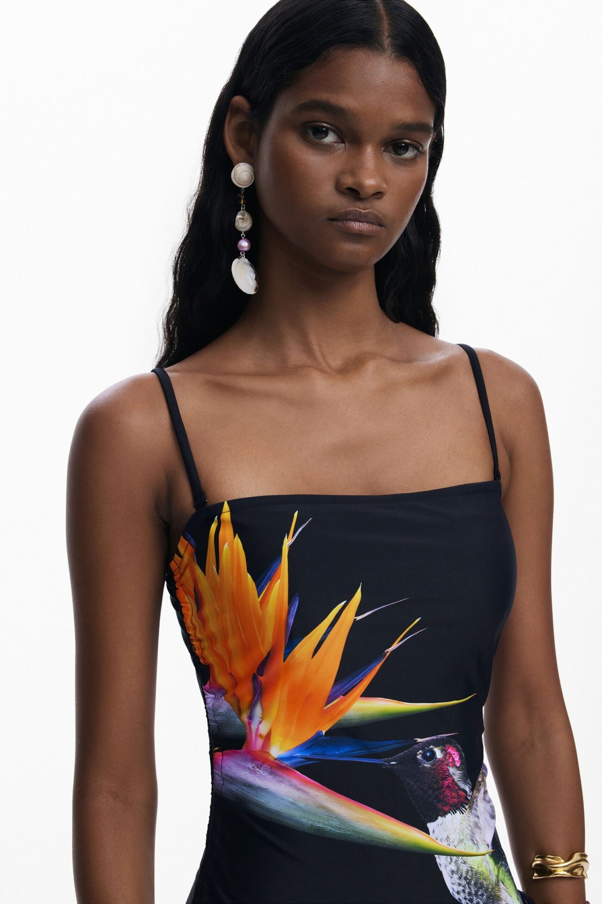 Desigual Colibrí Swimsuit