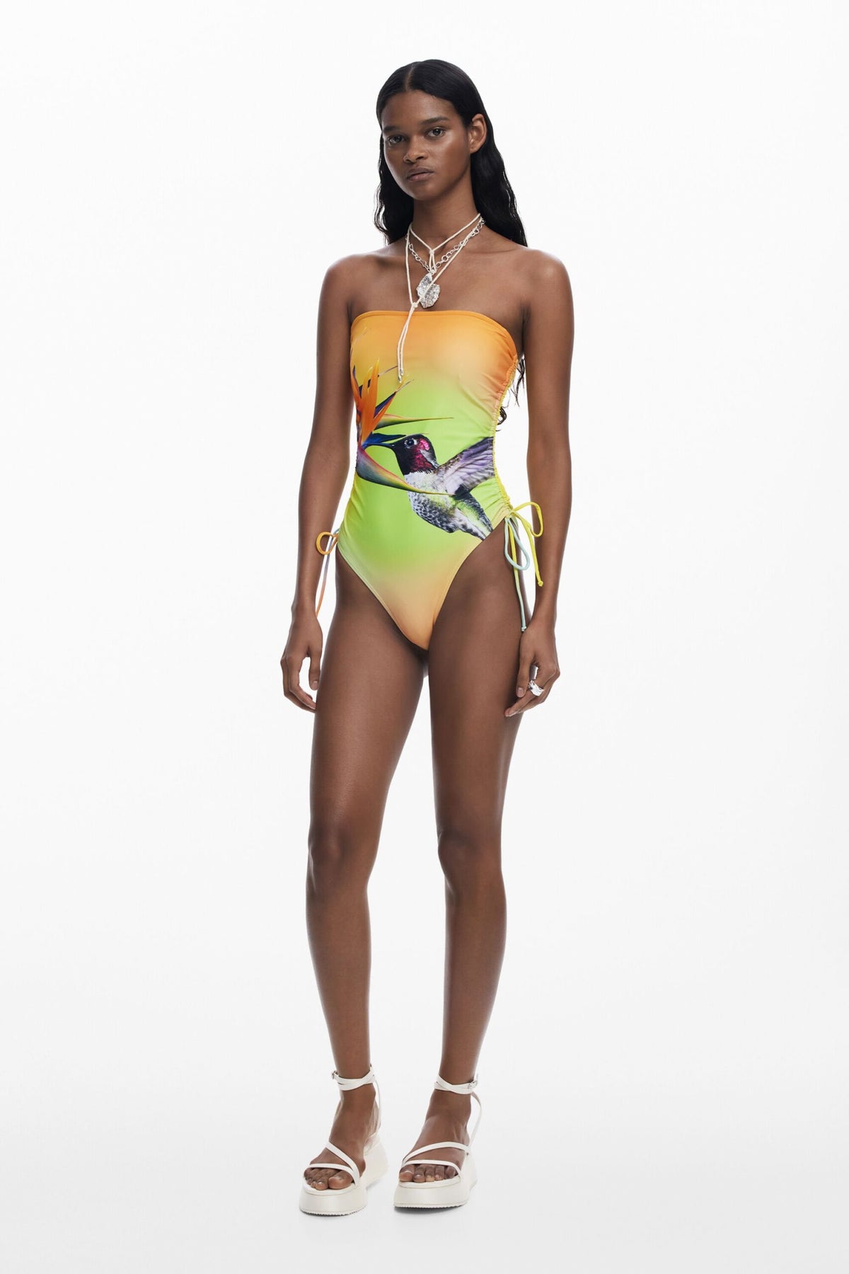 Desigual Colibrí Swimsuit