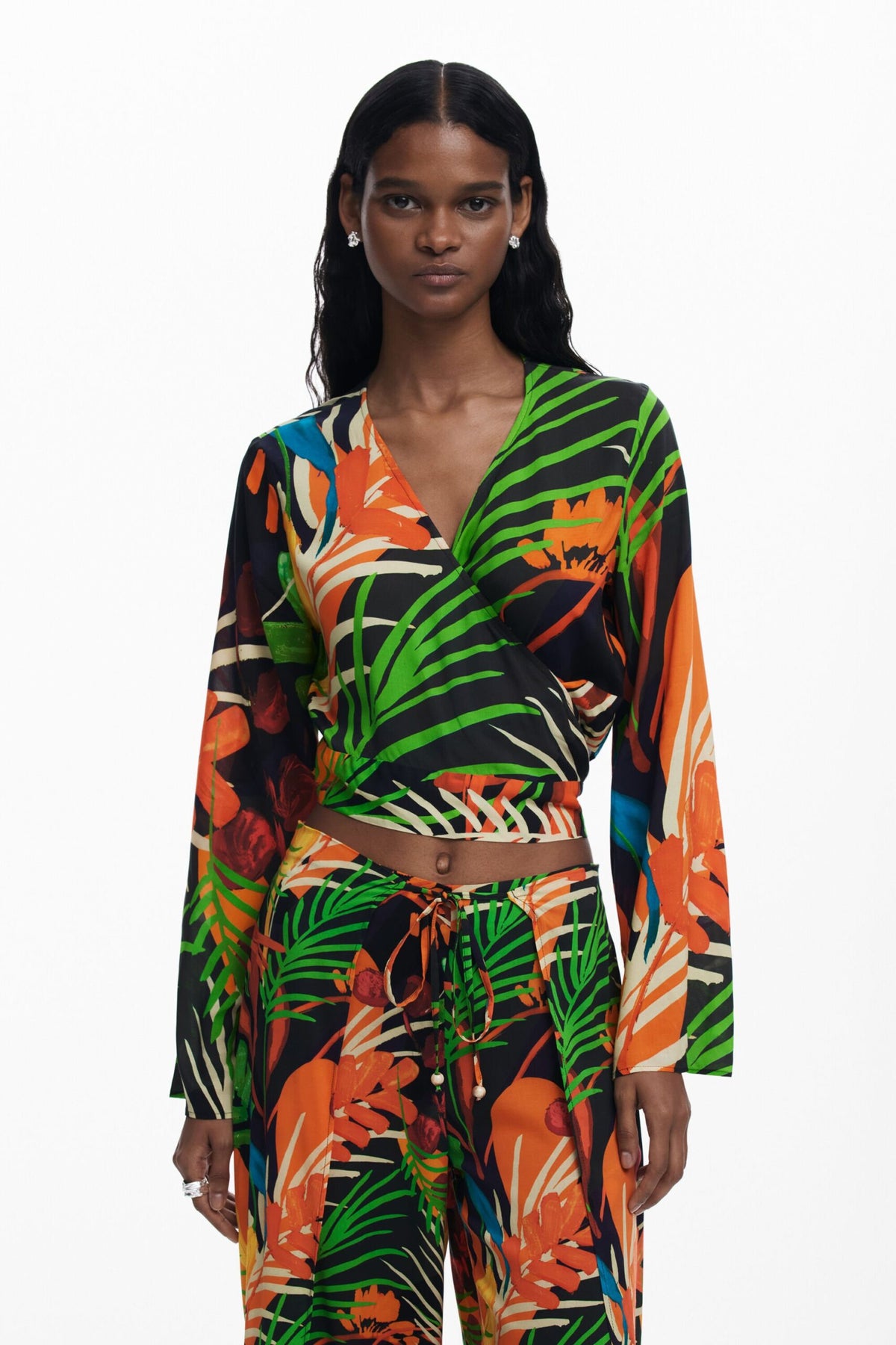 Desigual Wrap long pants