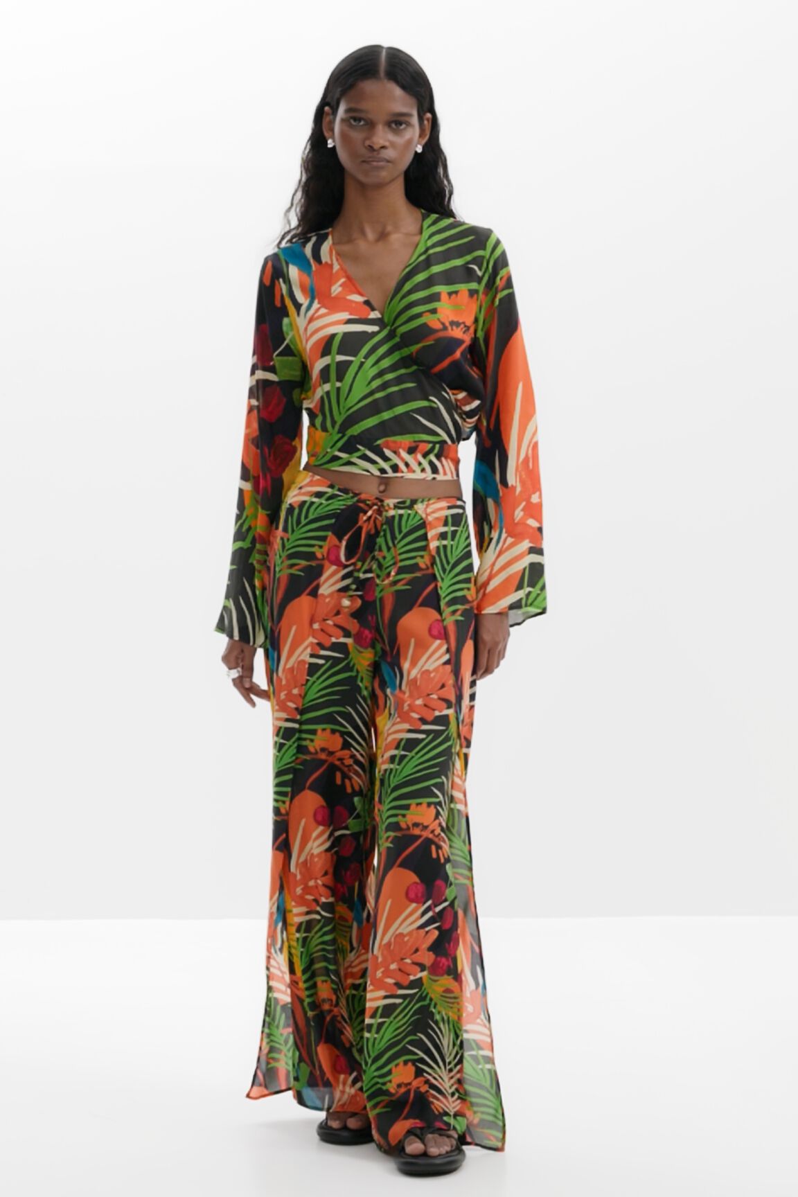 Desigual Wrap long pants
