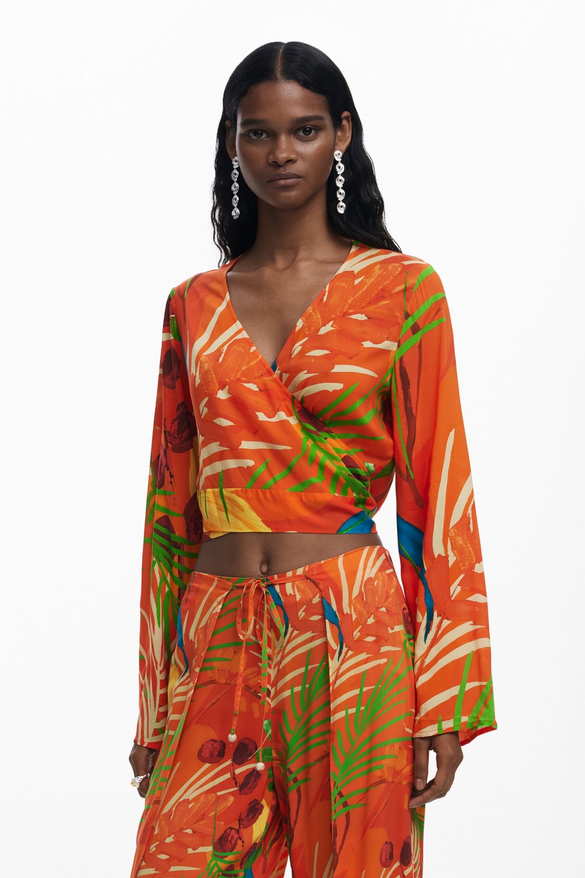 Desigual Wrap long pants