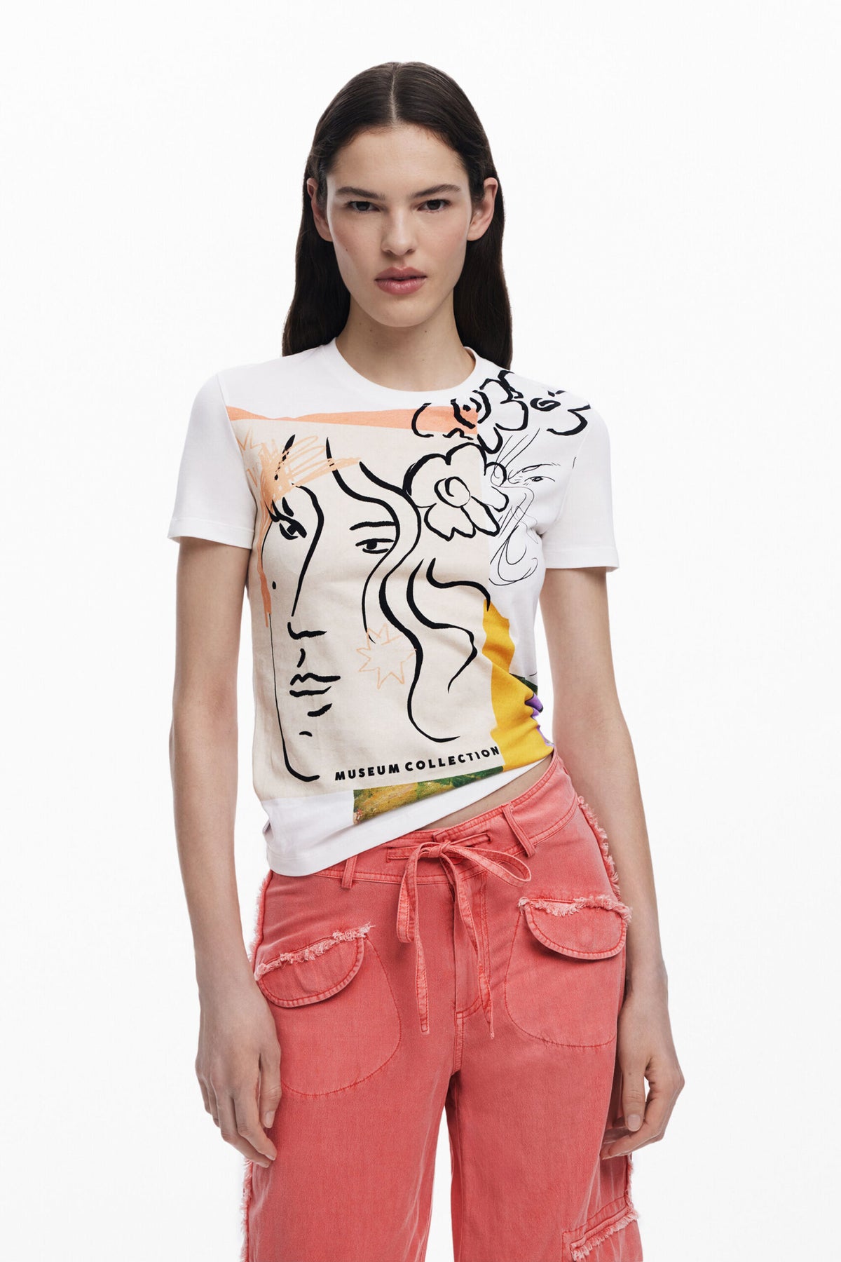 Desigual Arty Faces T-shirt