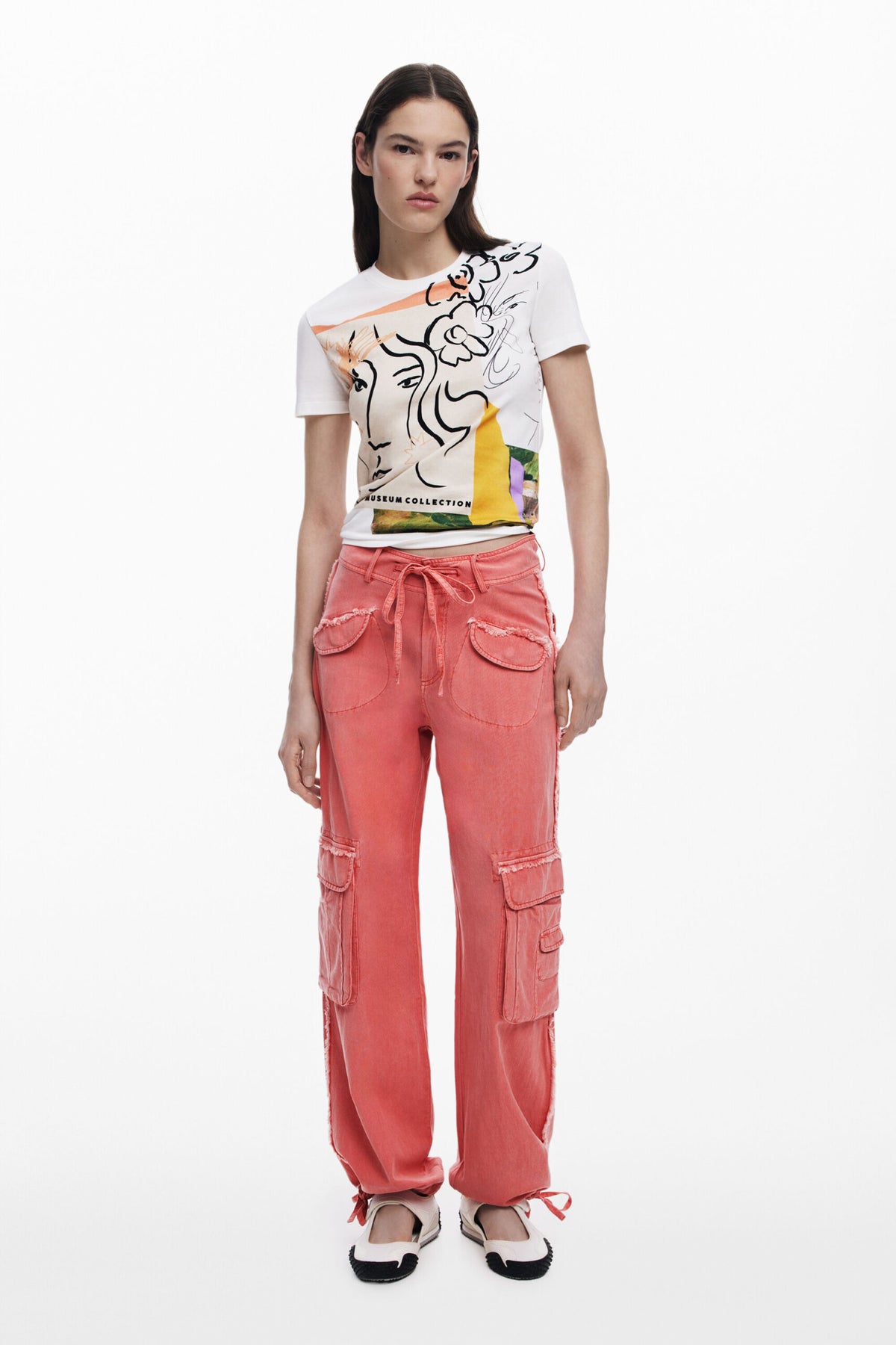 Desigual Arty Faces T-shirt