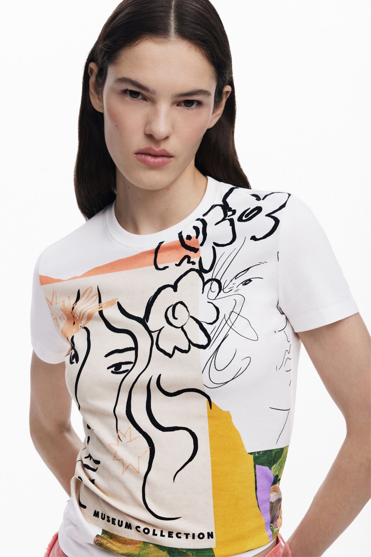 Desigual Arty Faces T-shirt