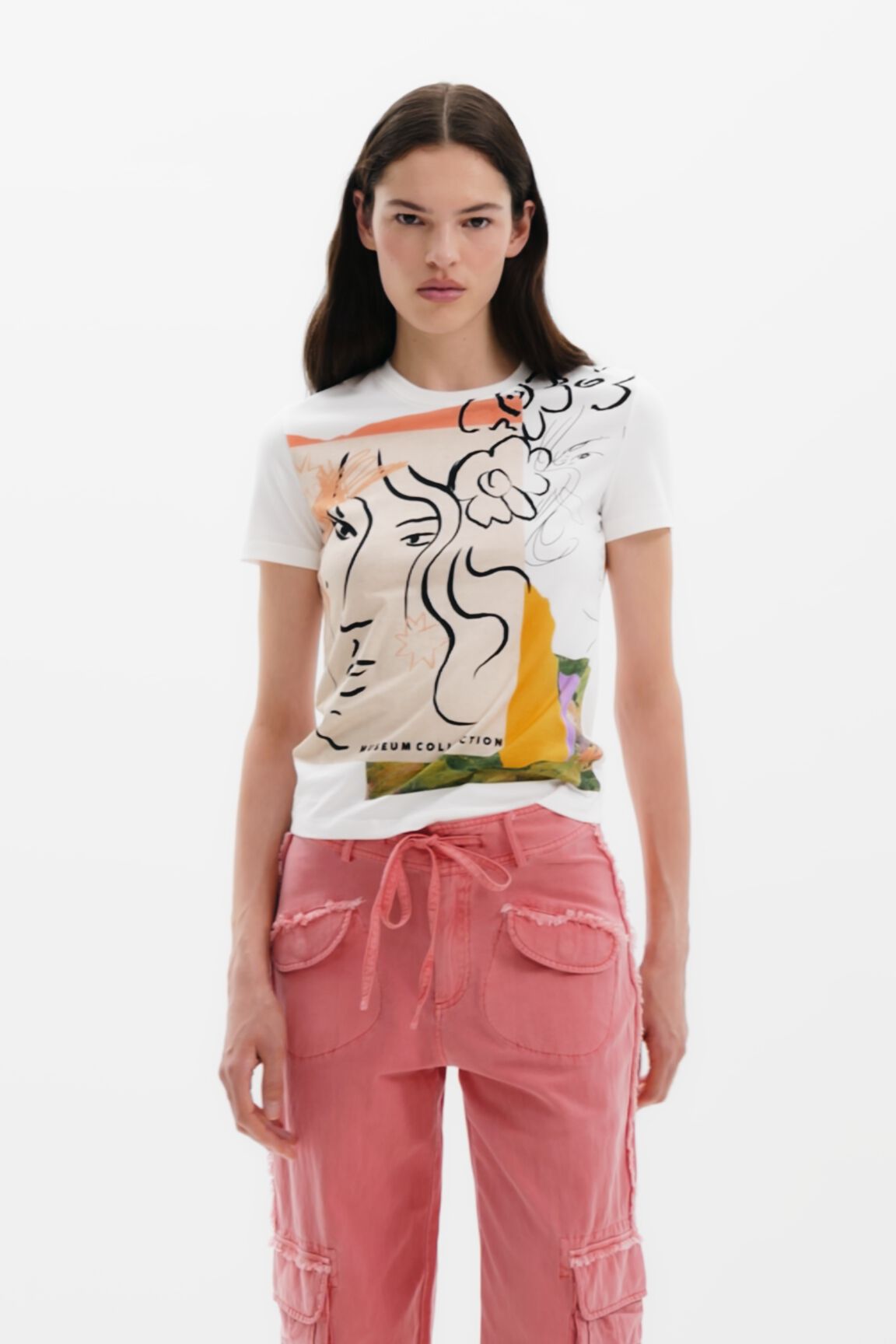 Desigual Arty Faces T-shirt