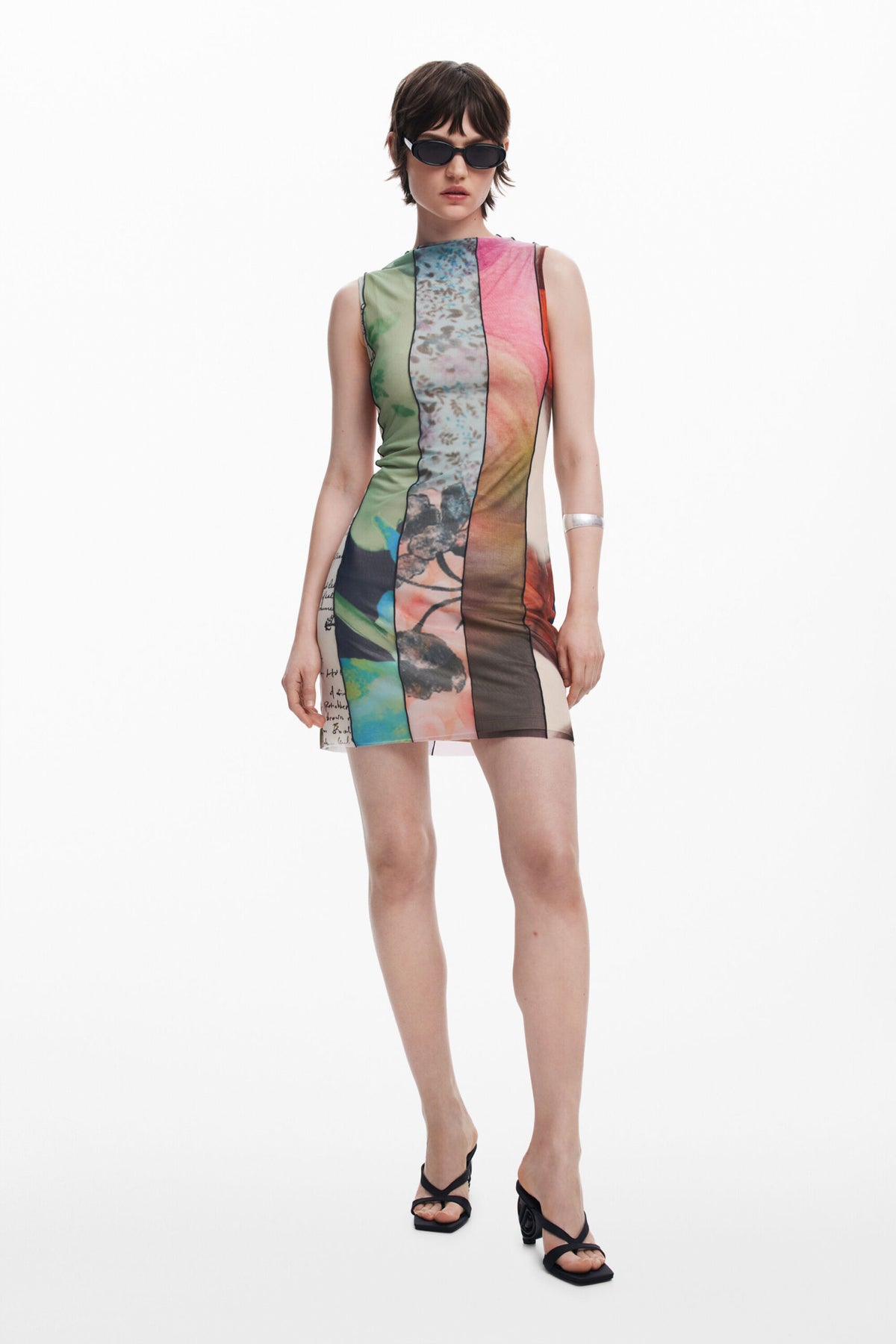 Desigual Panel mini dress