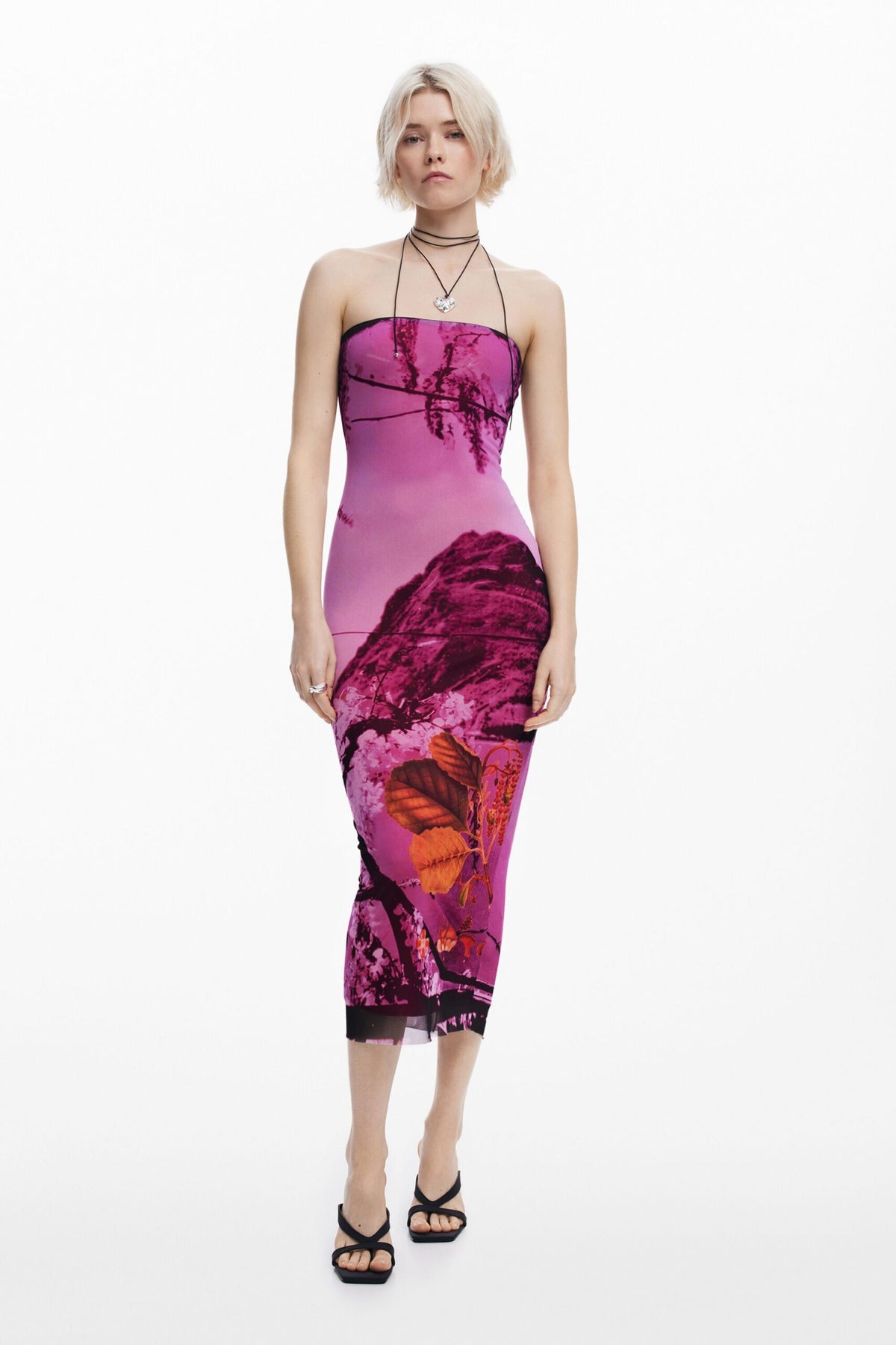 Desigual Fitted midi dress by Christian Lacroix