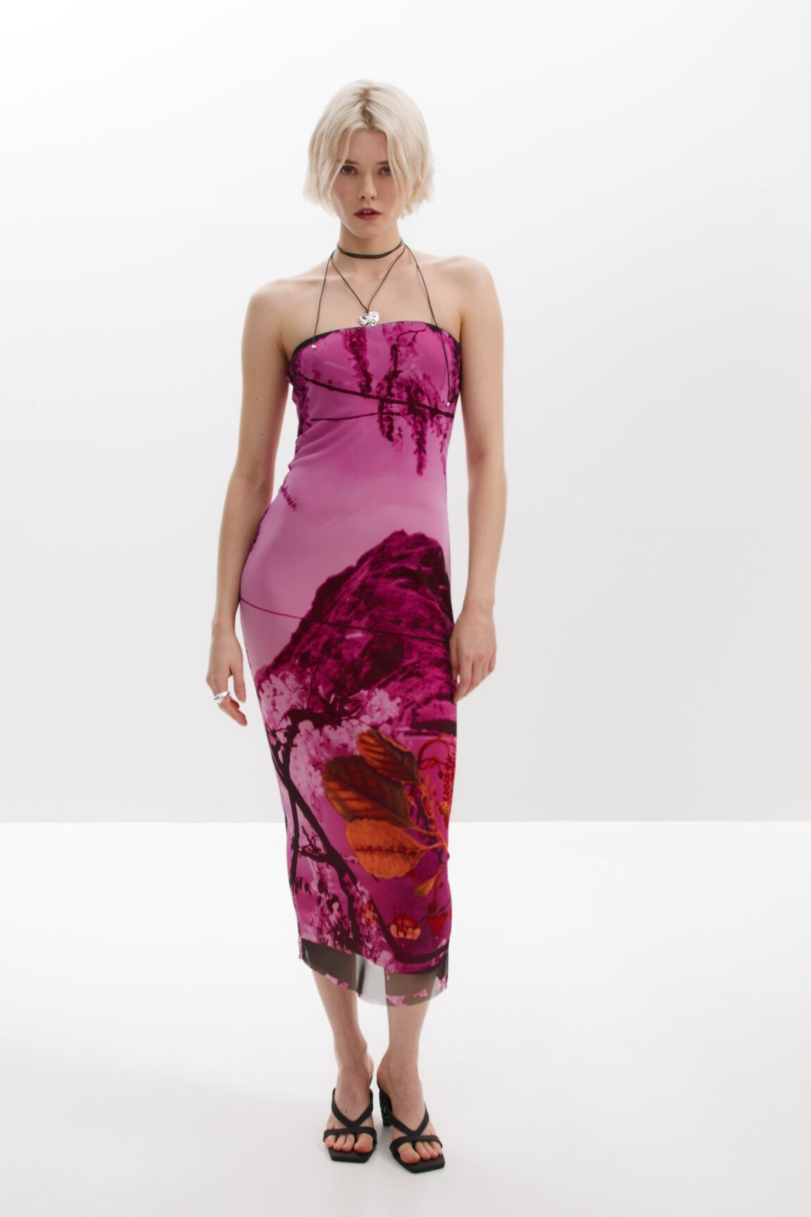 Desigual Fitted midi dress by Christian Lacroix