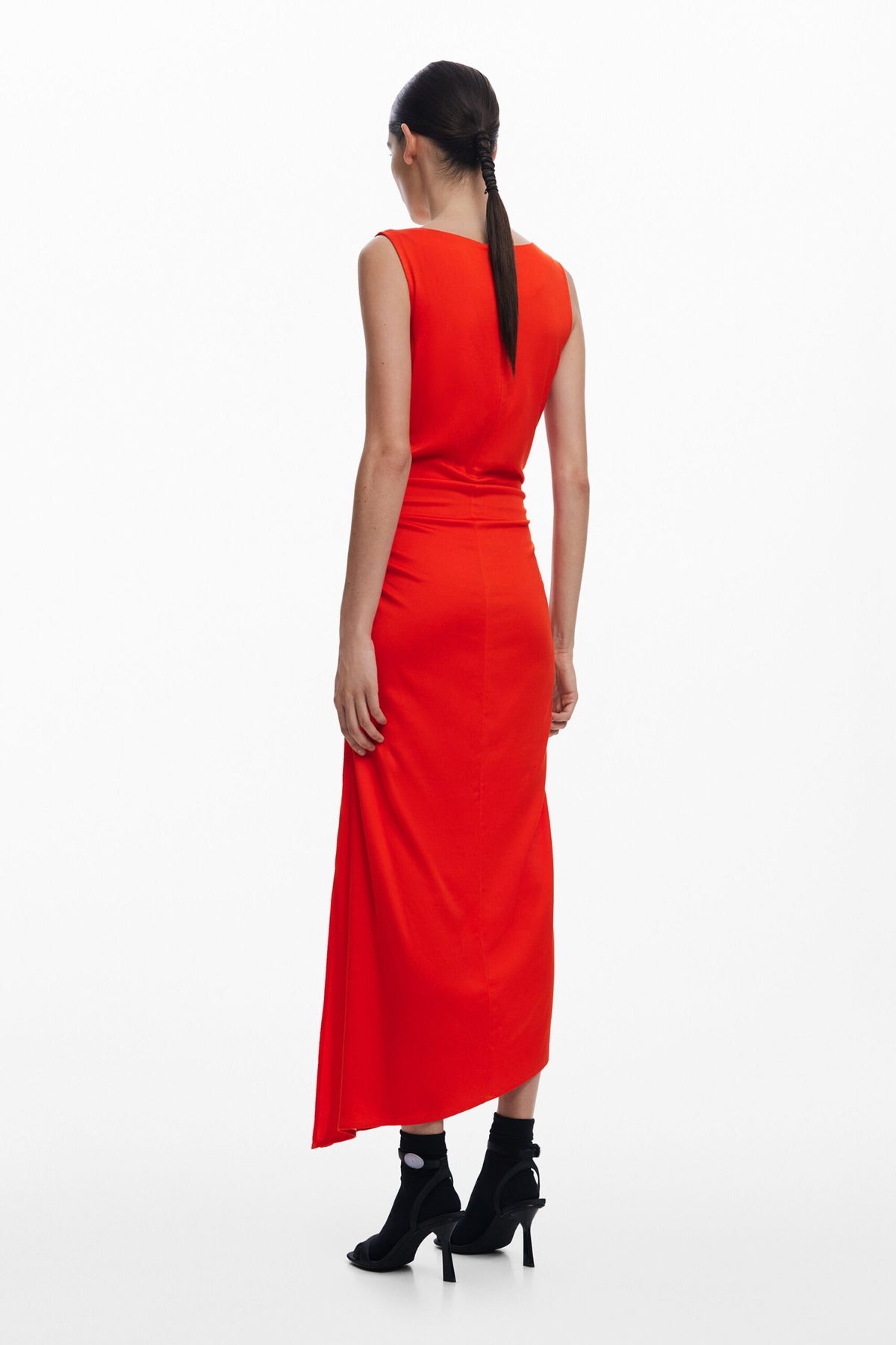 Desigual Orchid asymmetrical dress