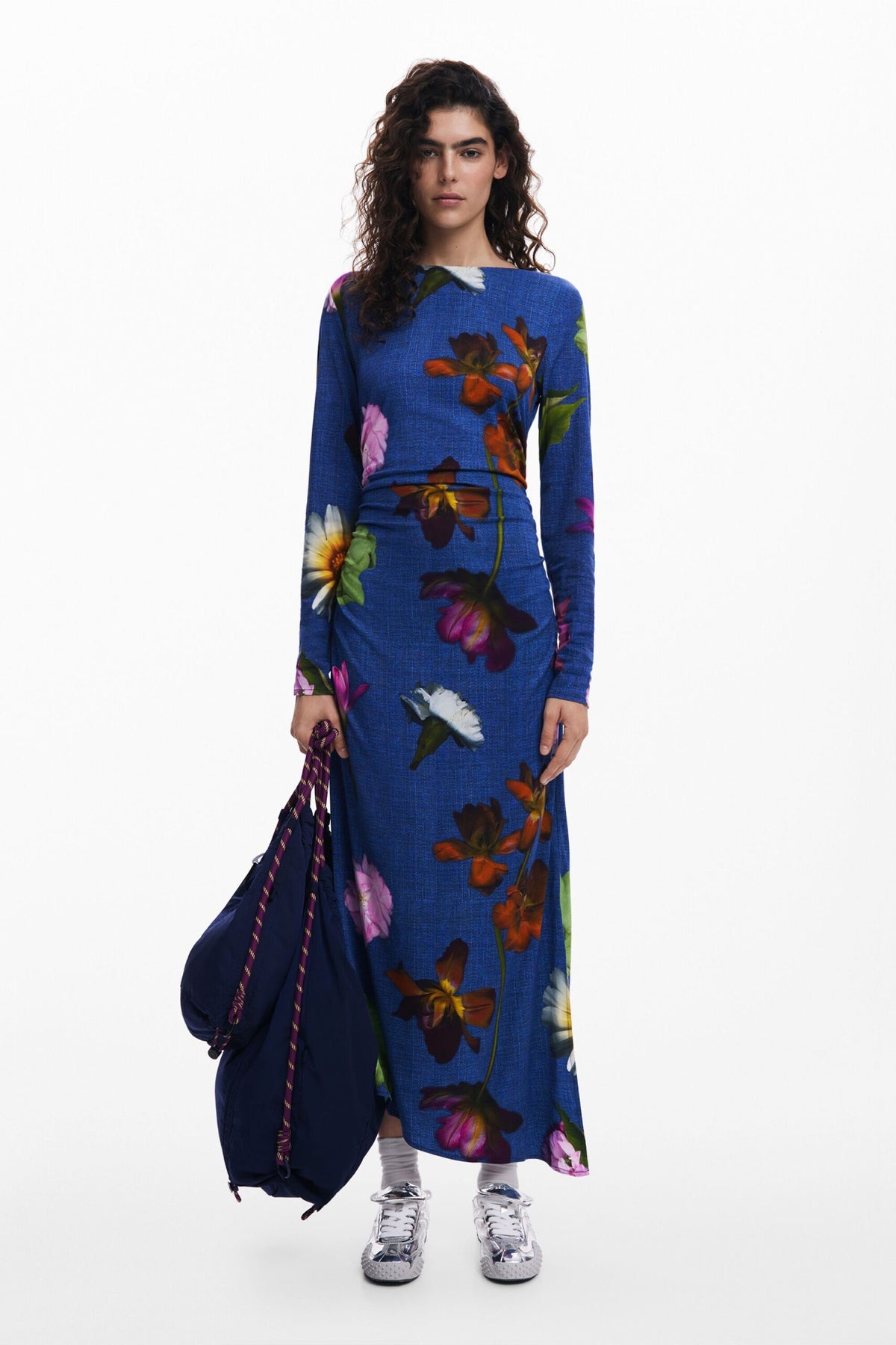 Desigual Asymmetric midi dress