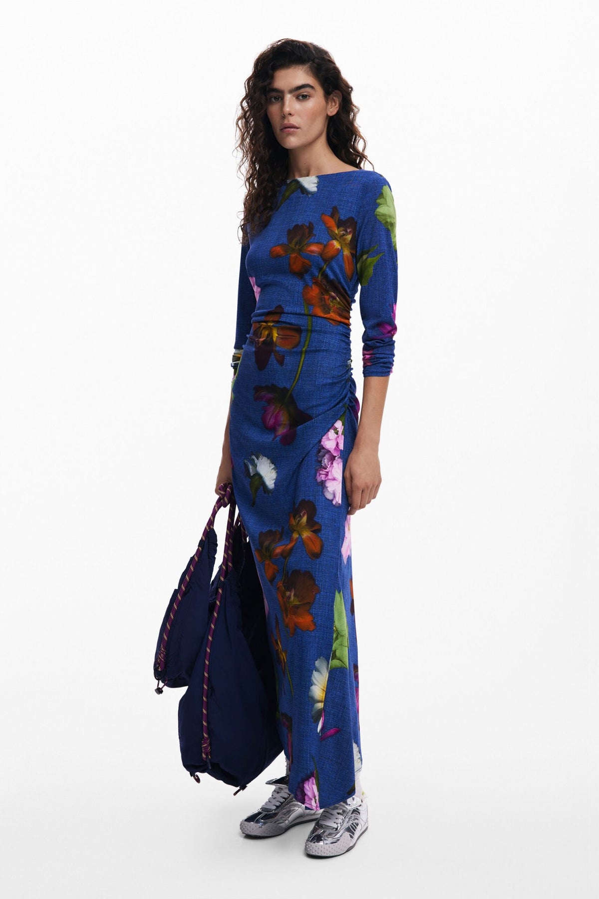 Desigual Asymmetric midi dress