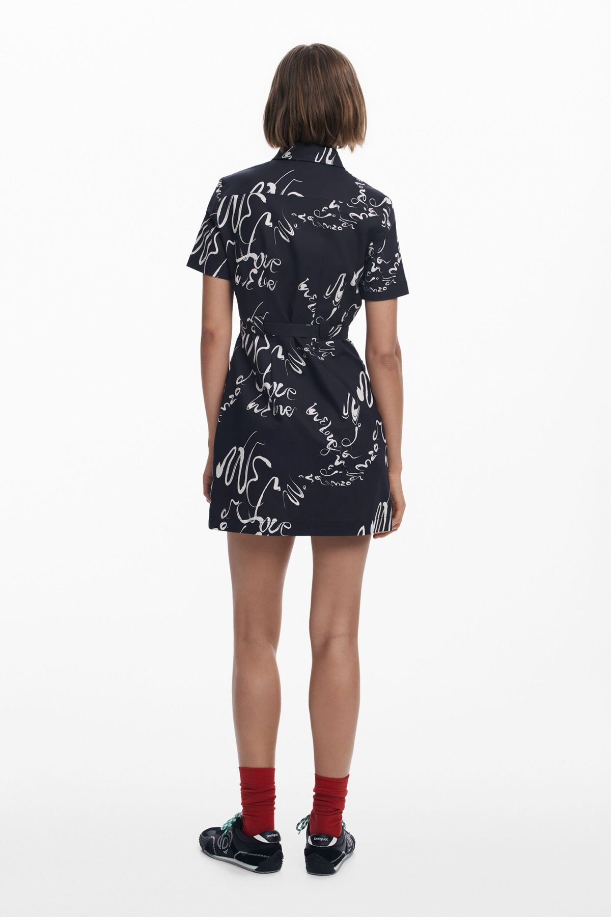 Desigual Printed short dress