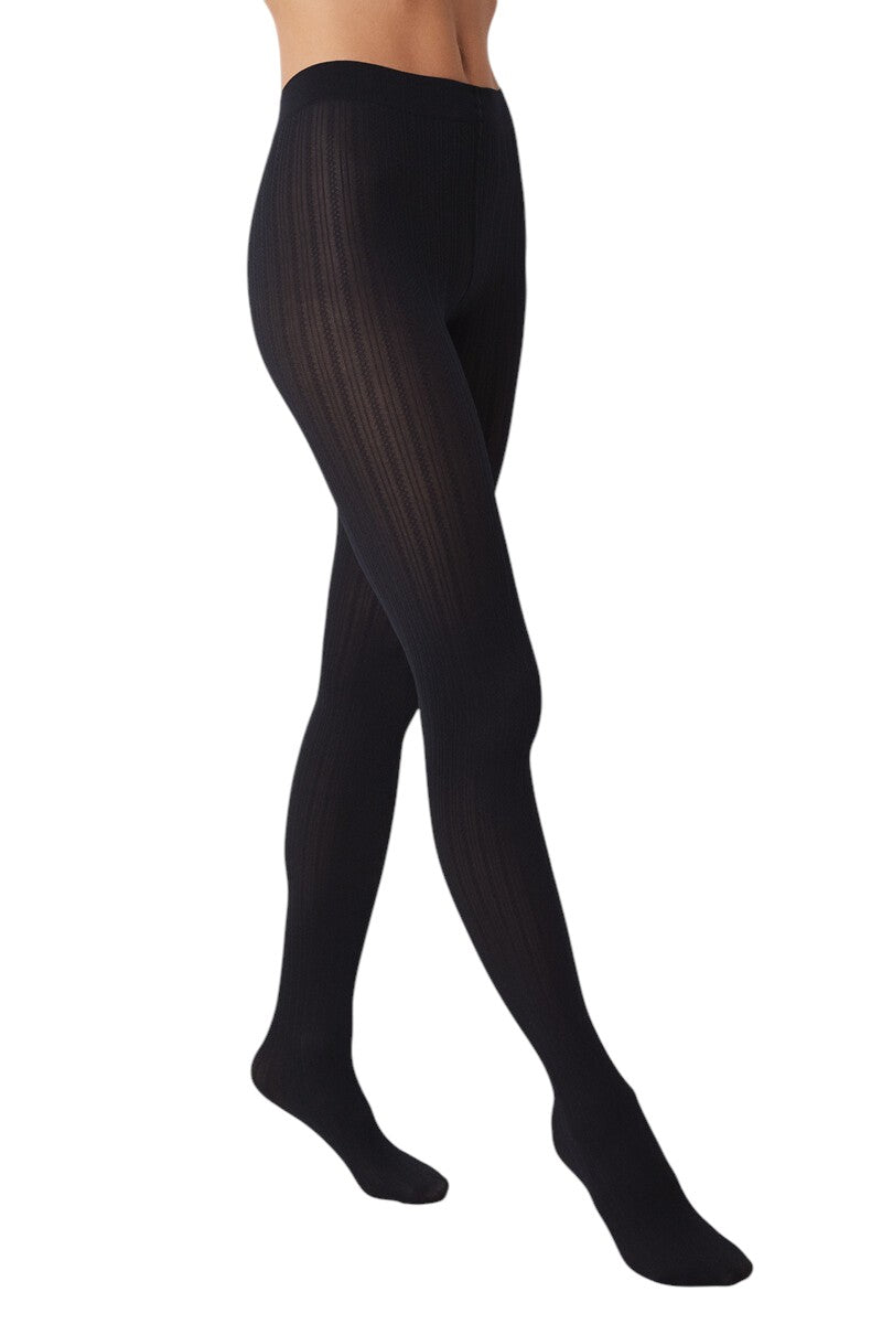 Women Secret Black textured panty