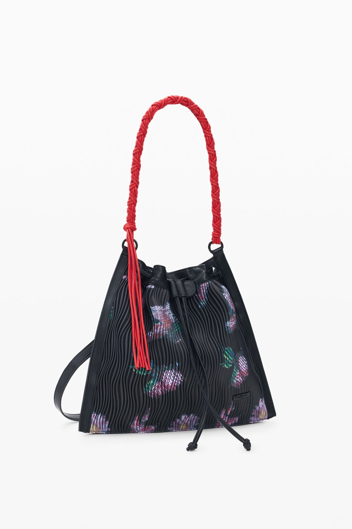 Desigual Medium backpack with embossed fabric