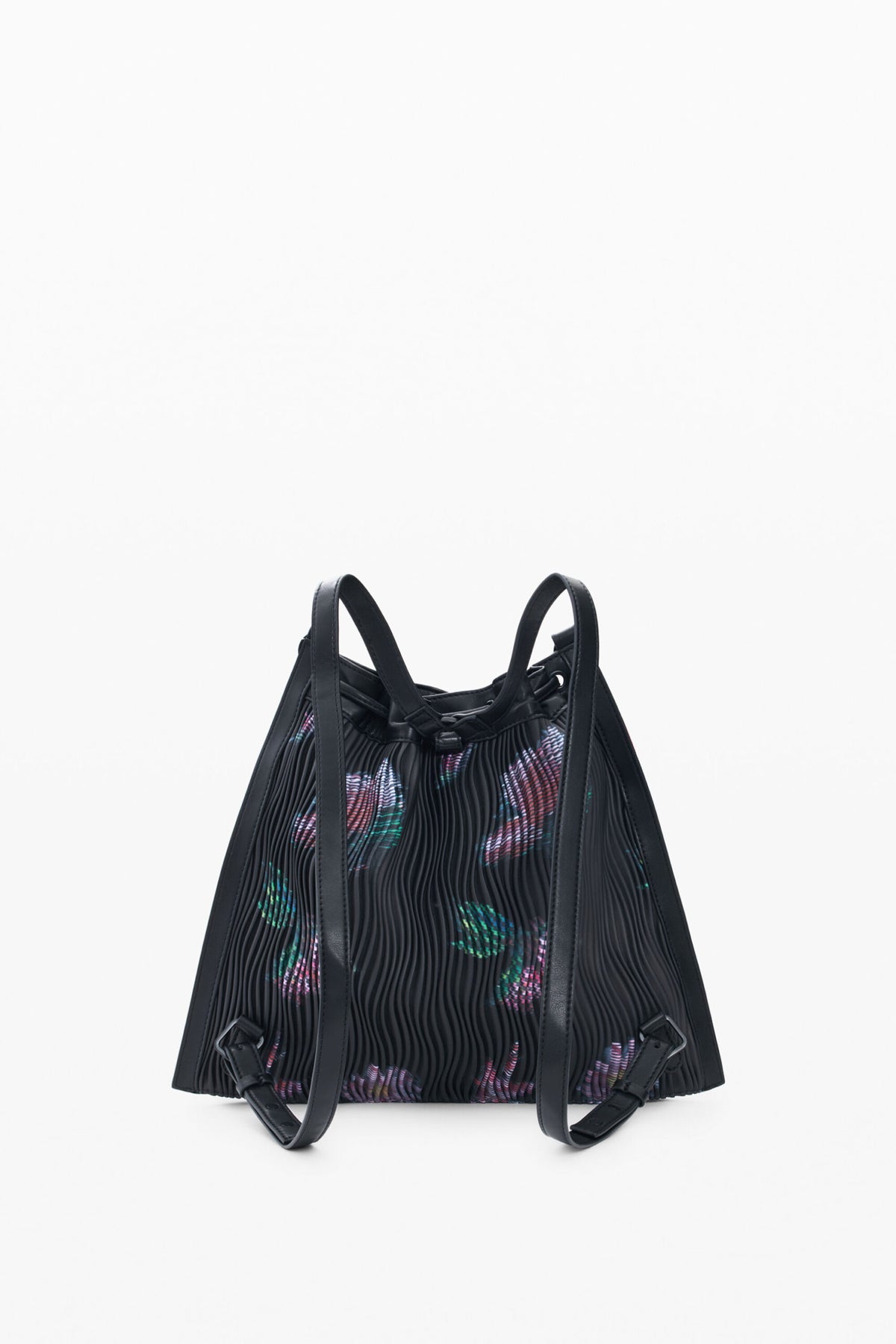 Desigual Medium backpack with embossed fabric