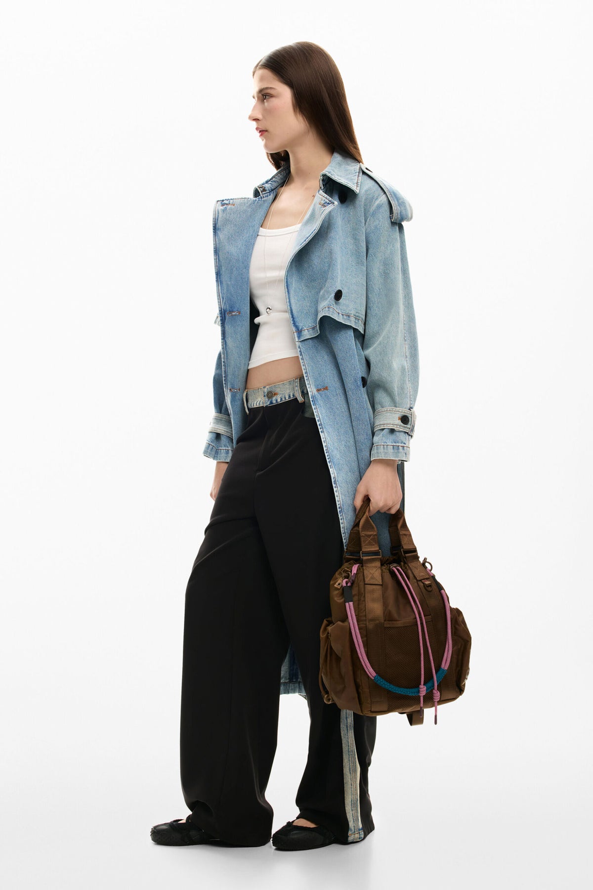 Desigual Medium backpack with handle to carry as a handbag