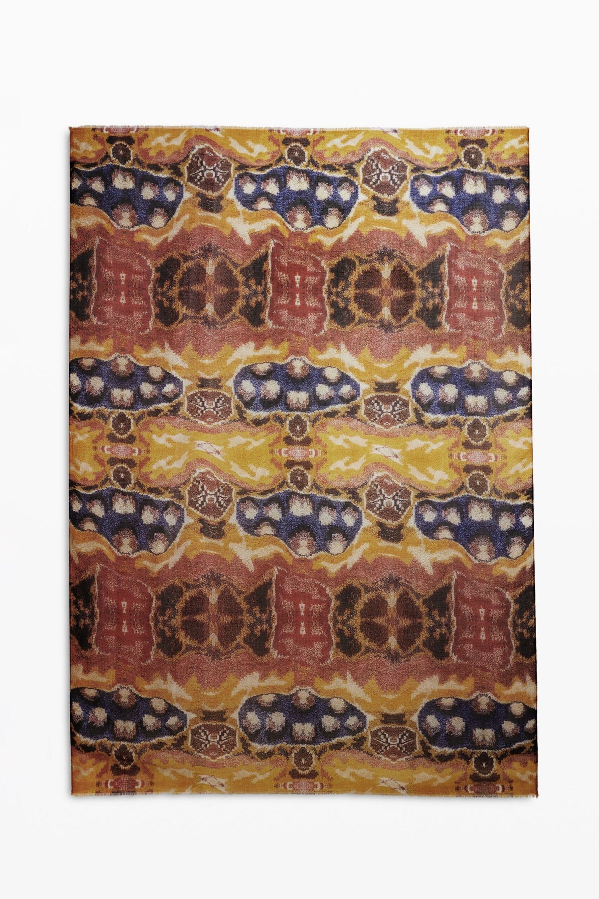 Desigual Rectangular scarf made of lightweight fabric