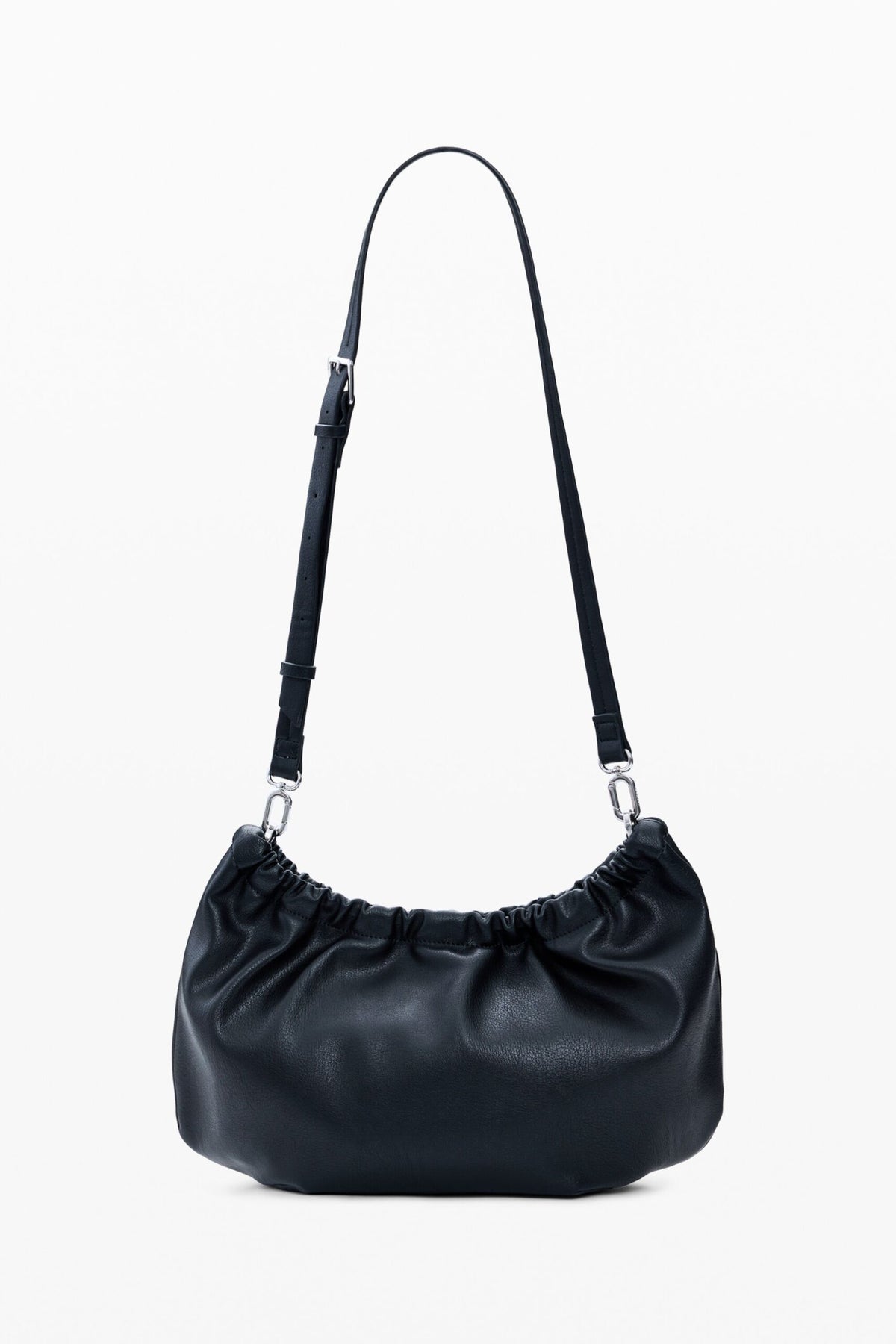 Desigual Medium bag with flap leather-effect