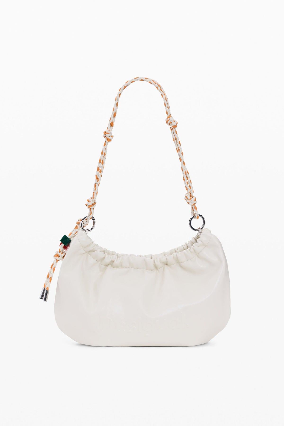 Desigual Oval shoulder bag made of faux leather-effect fabric