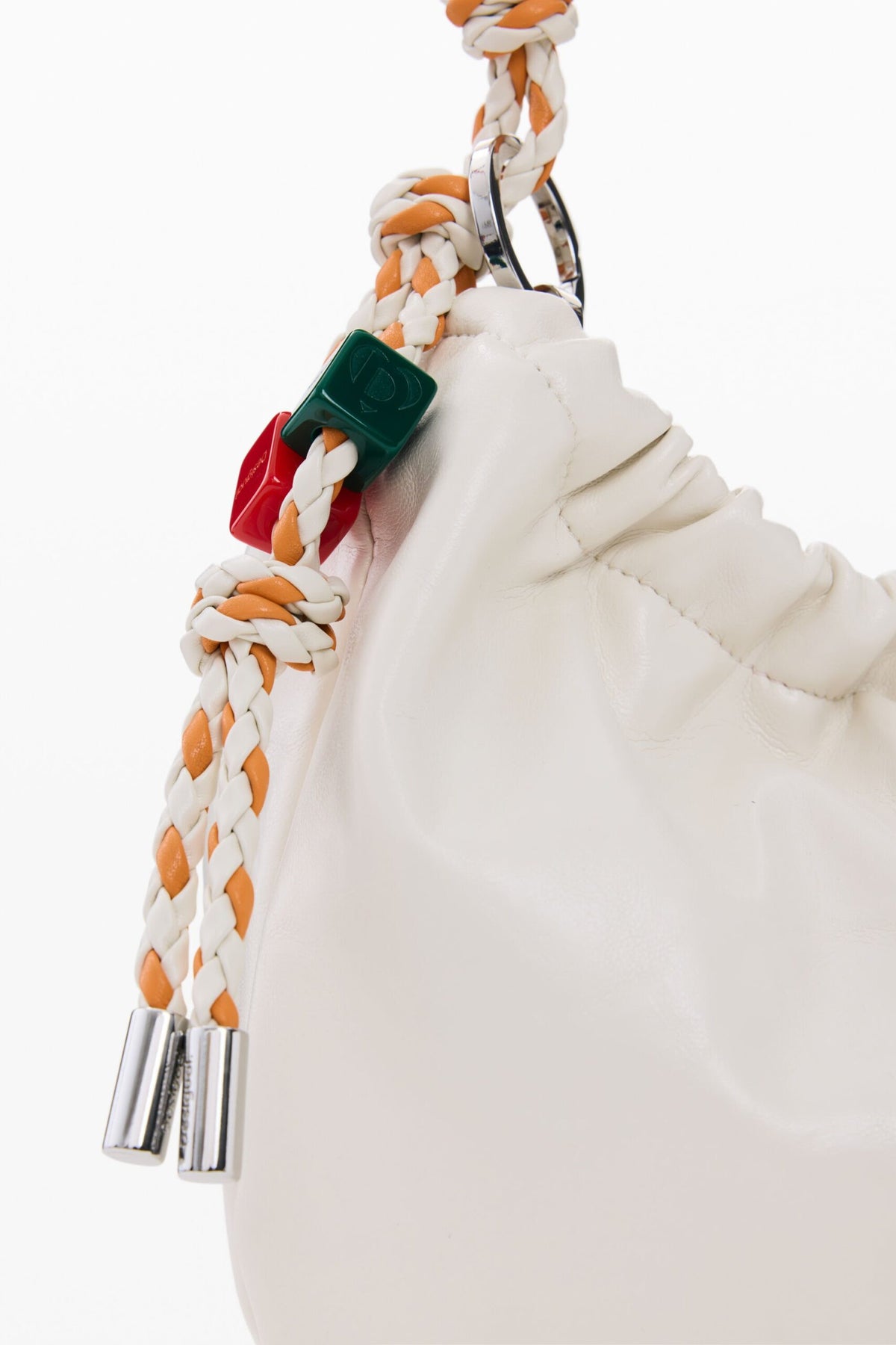 Desigual Oval shoulder bag made of faux leather-effect fabric