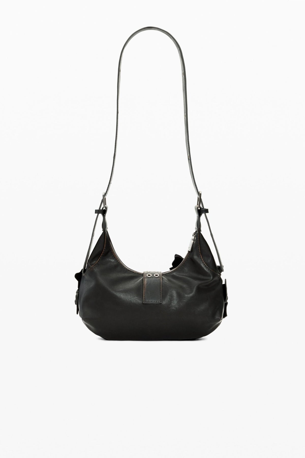 Desigual Bolso pequeño con asa extensible apliques de flores