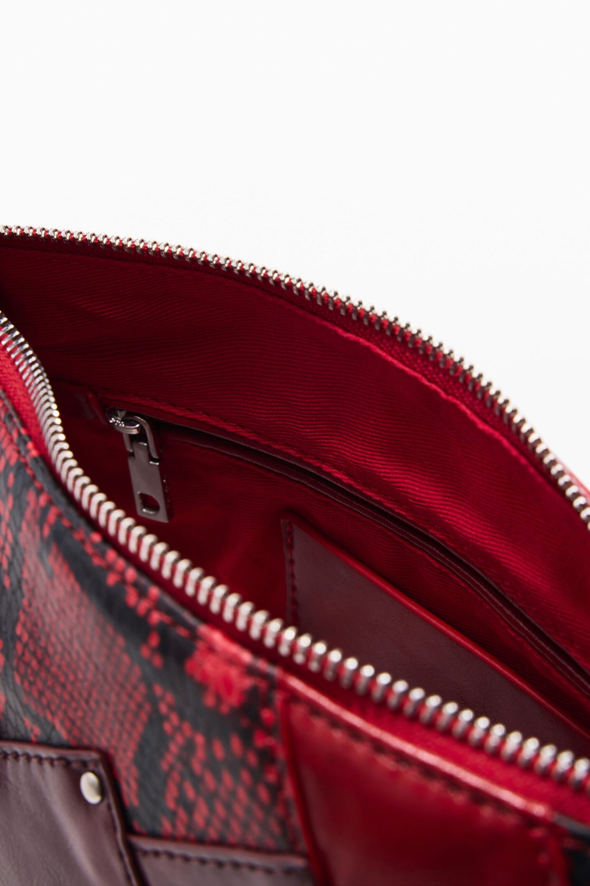 Desigual Medium bag with patchwork-style patch print
