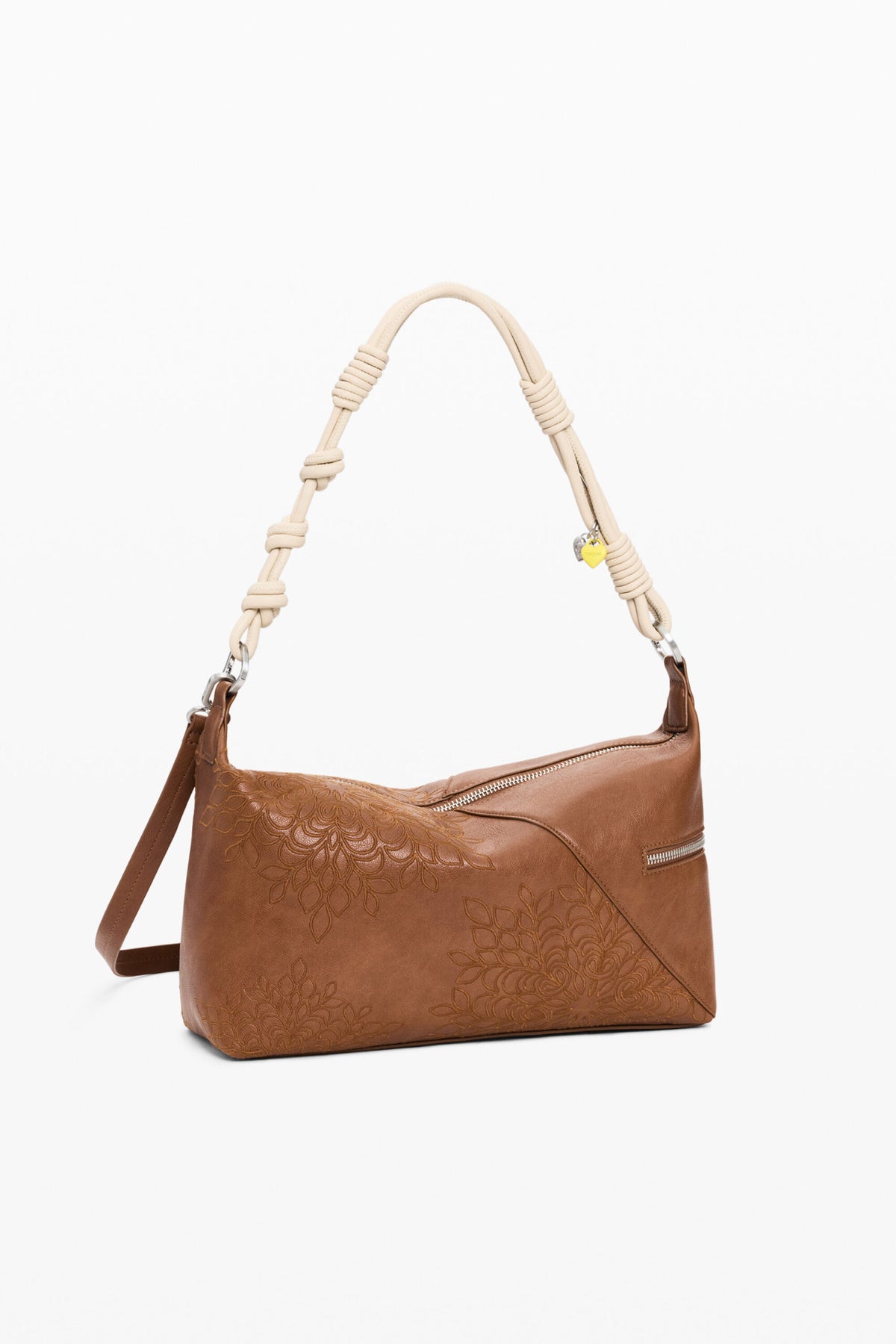Desigual Medium bag with embroidered details