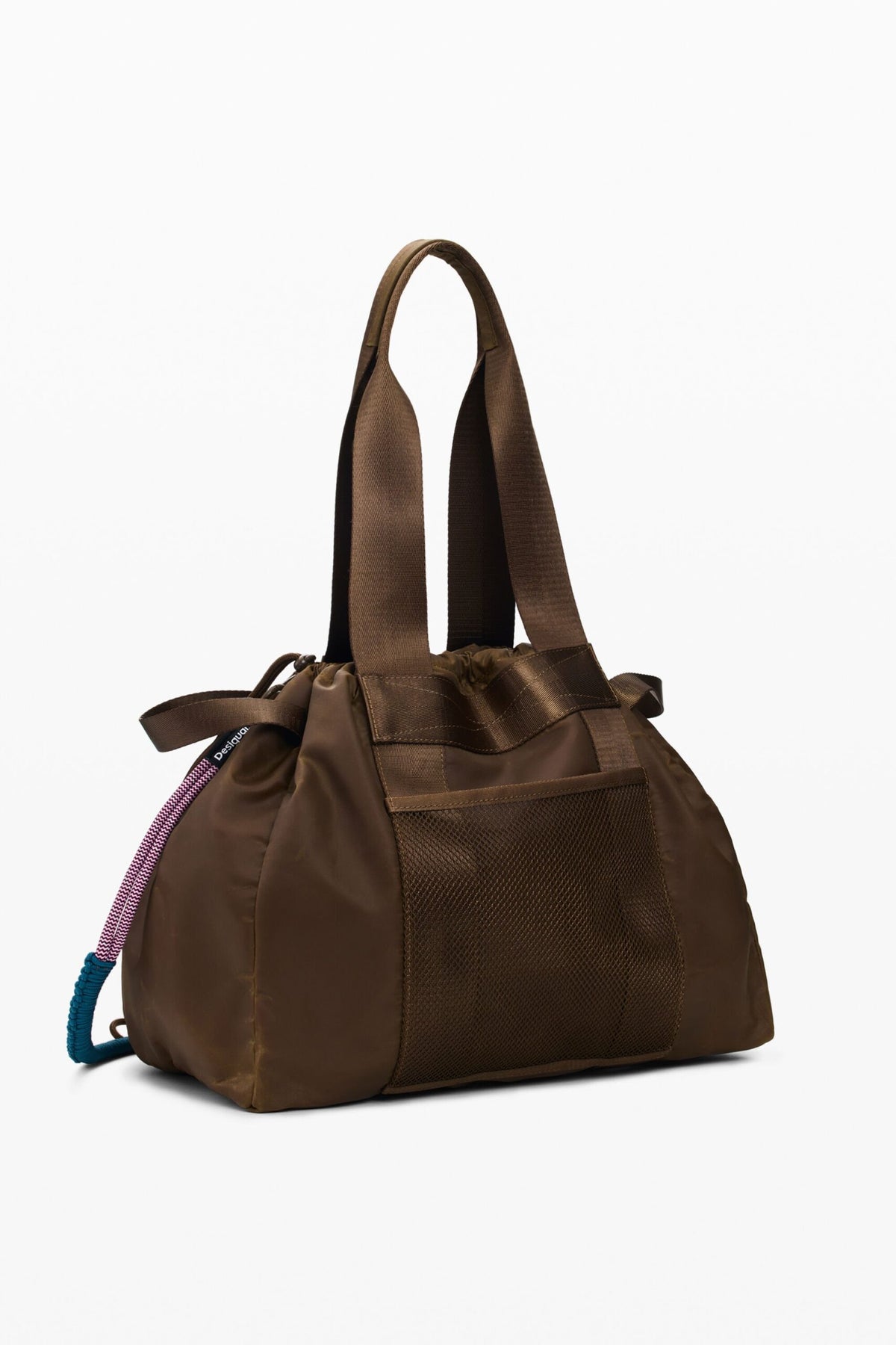 Desigual Large bag with interchangeable straps multiple pockets