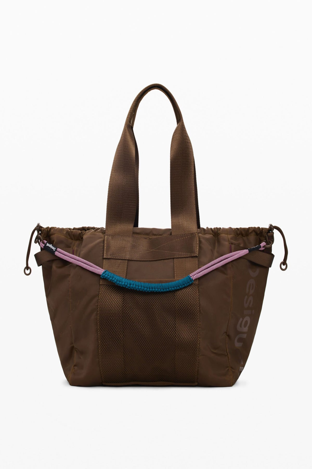 Desigual Large bag with interchangeable straps multiple pockets