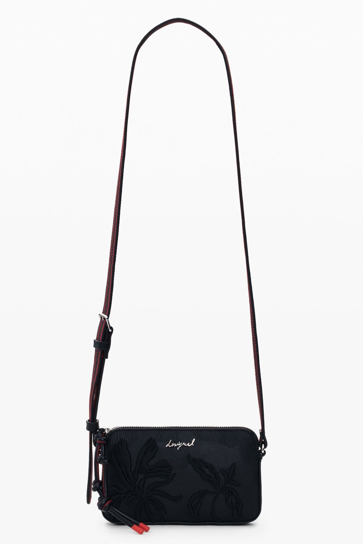 Desigual Bolso pequeño con correa para colocar en modo bandolera