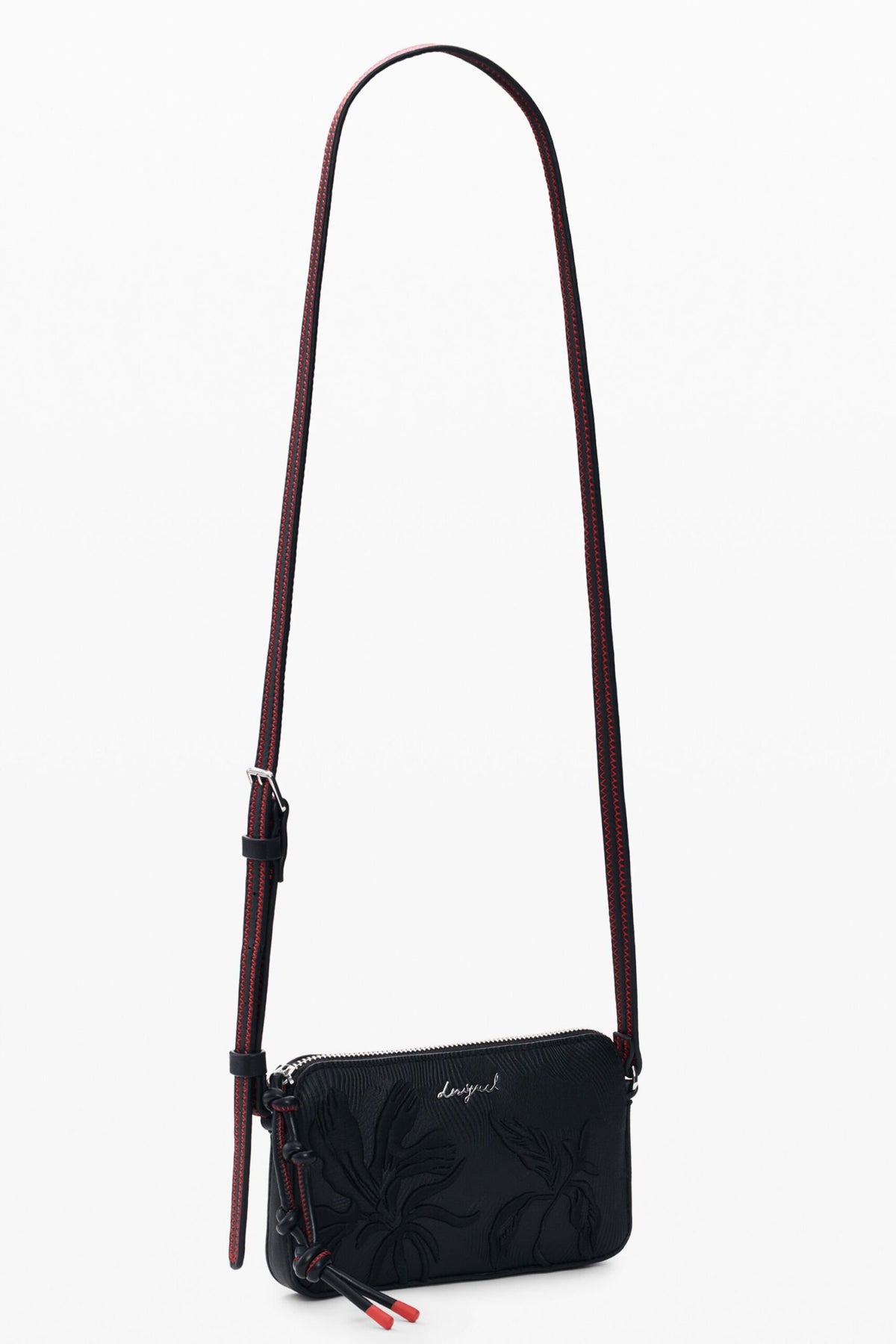 Desigual Bolso pequeño con correa para colocar en modo bandolera