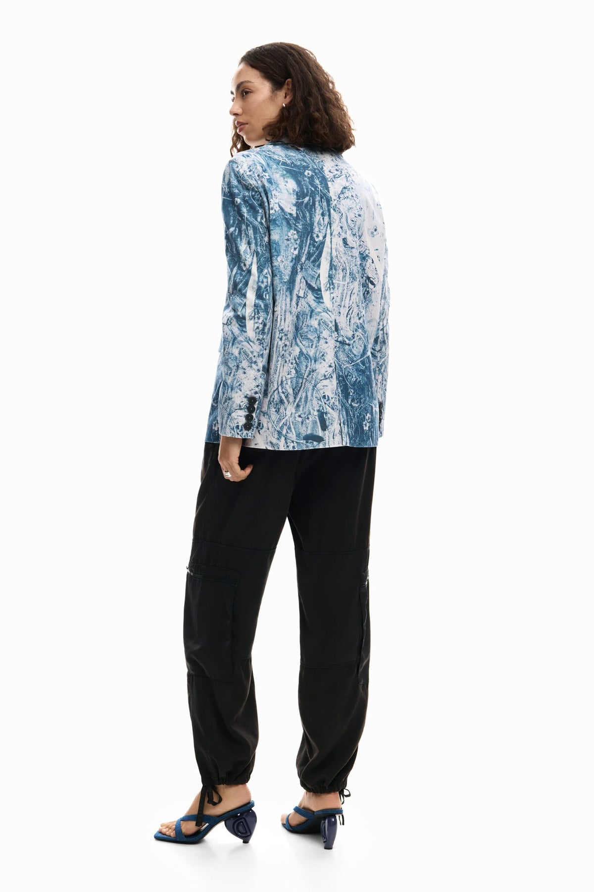 Desigual Regular-fit blazer with inner lining flap pockets