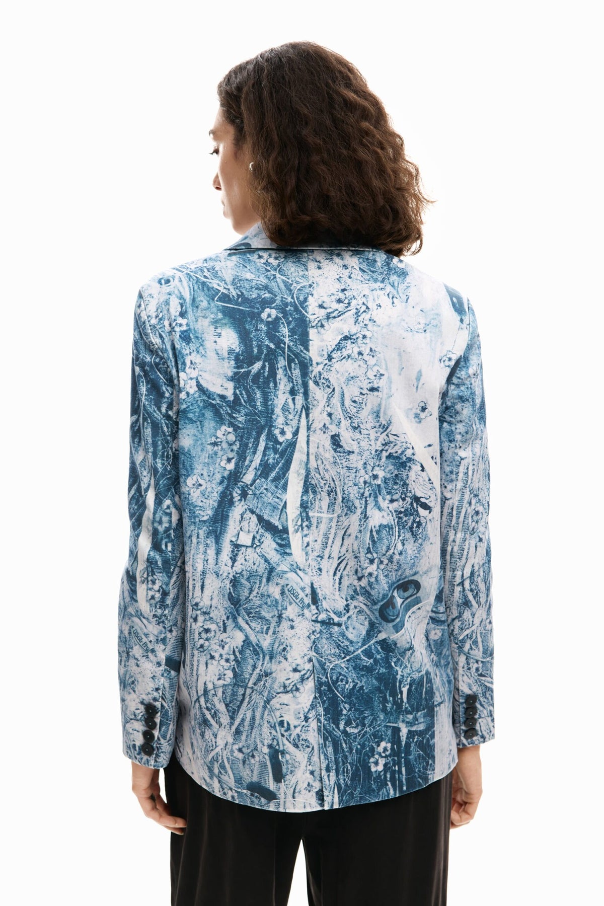 Desigual Regular-fit blazer with inner lining flap pockets