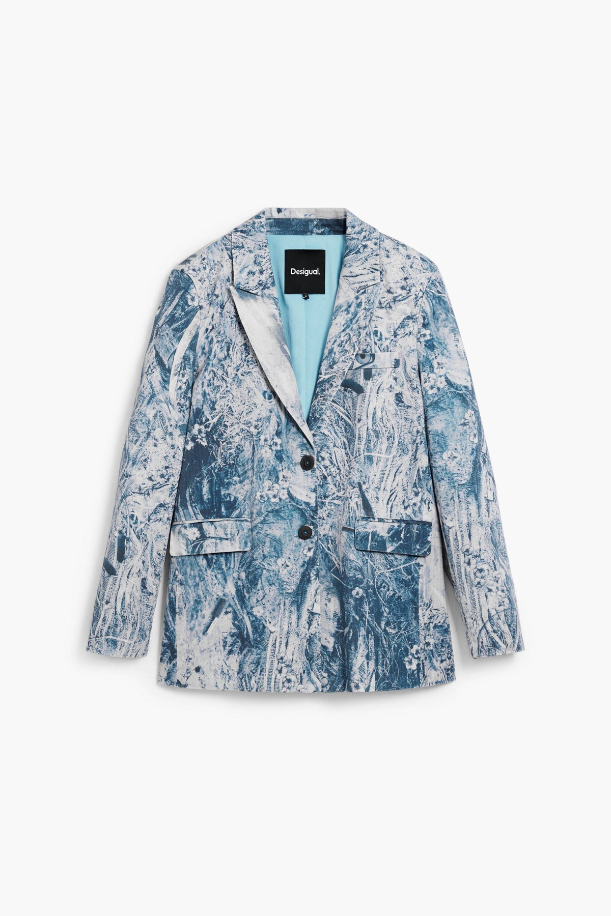 Desigual Regular-fit blazer with inner lining flap pockets