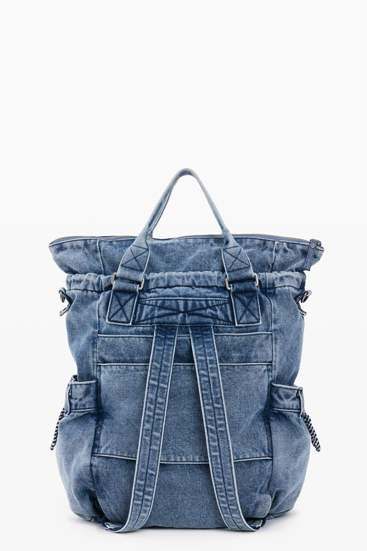 Desigual Denim Multi-Pocket Backpack