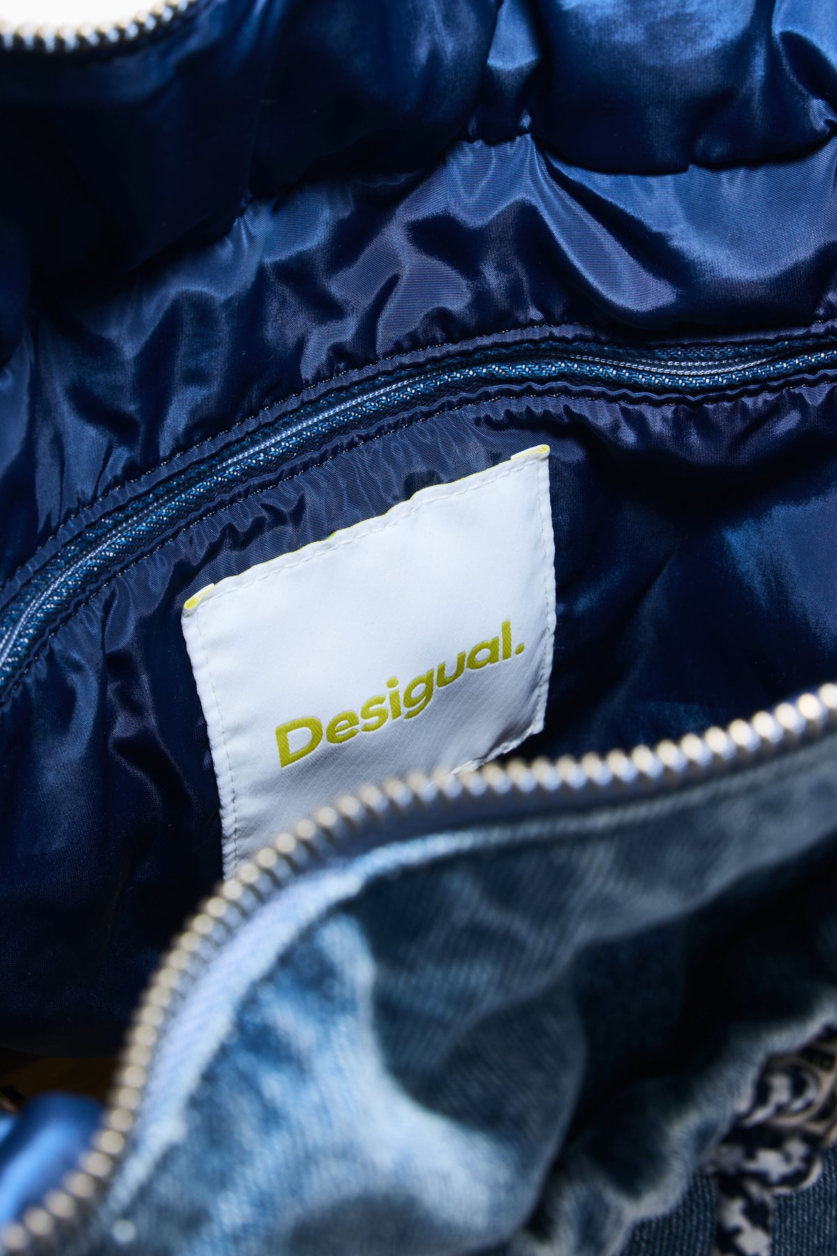 Desigual Denim Multi-Pocket Backpack