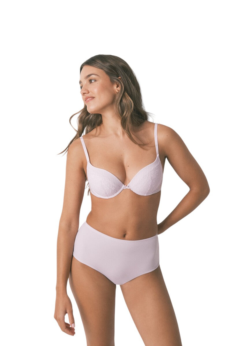 Women Secret Classic lilac microfiber high briefs