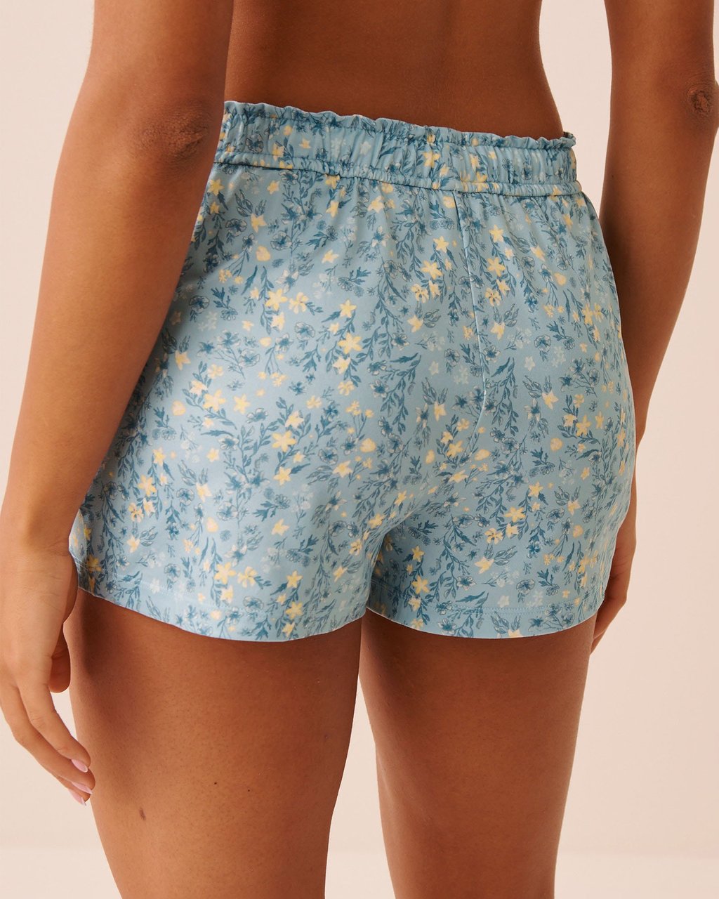 La vie en Rose Brunch Print Super Soft Pajama Shorts