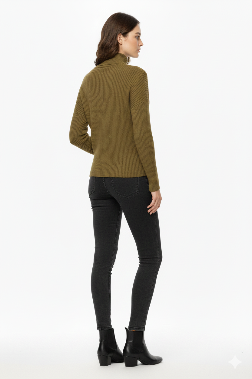 BSB Basic turtleneck with long sleeves