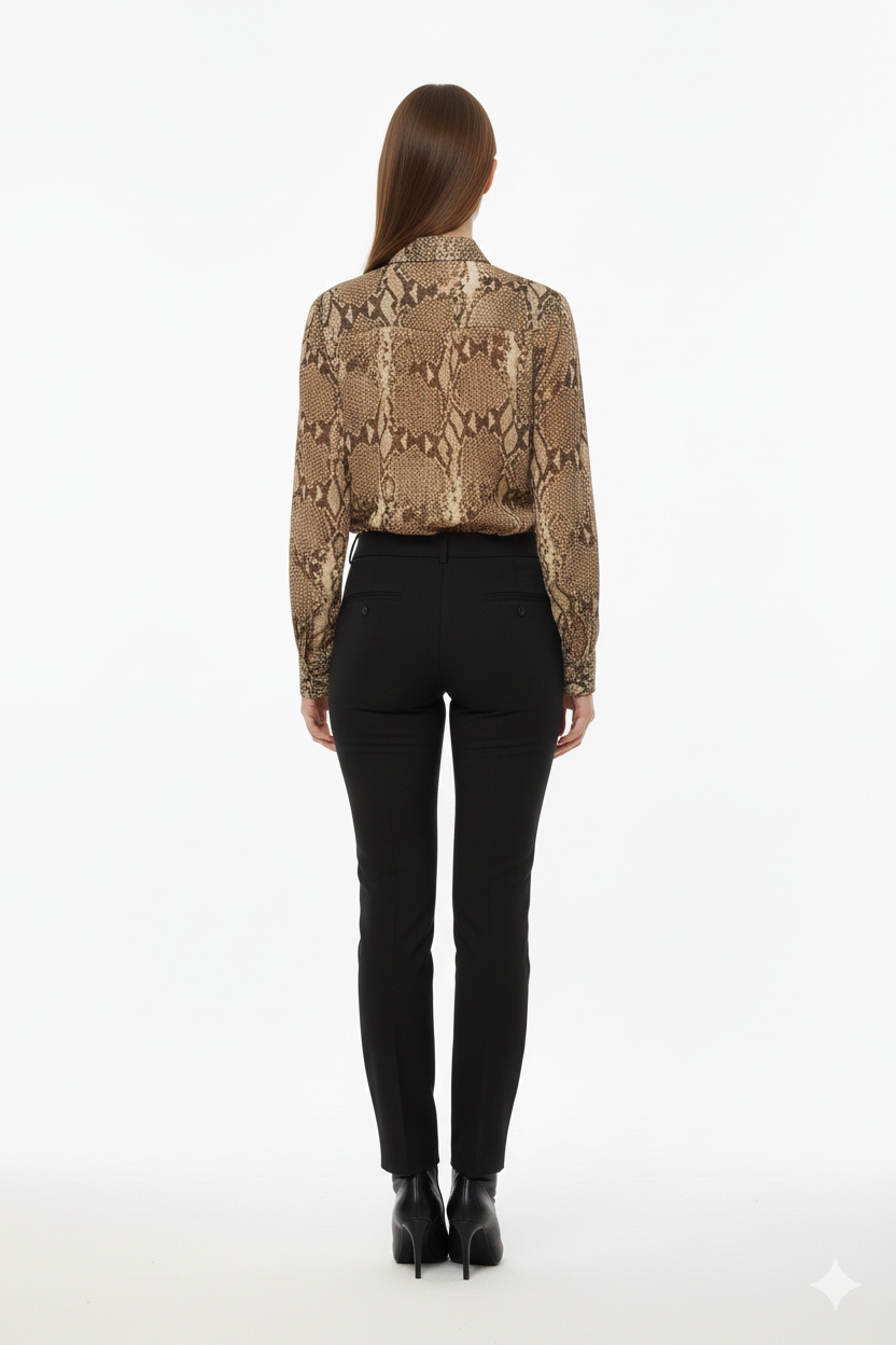 BSB Animal print shirt with long sleeves