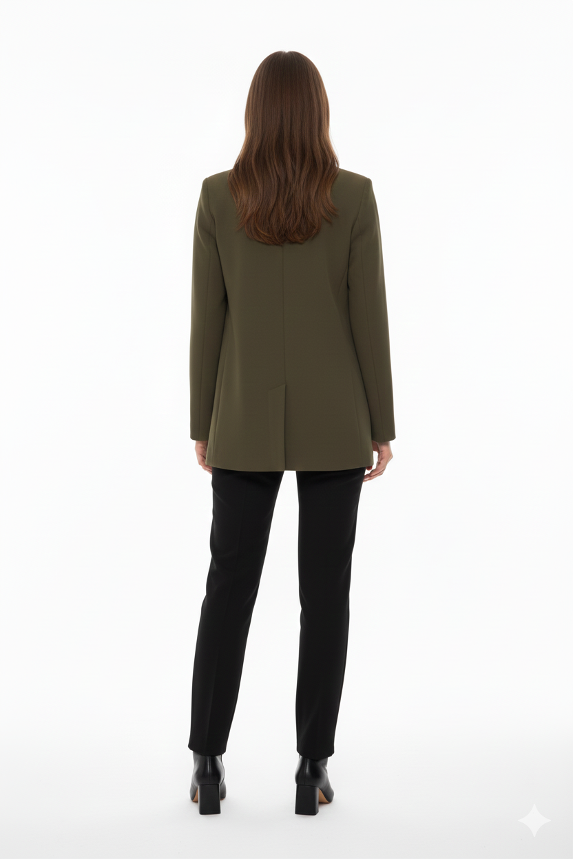 BSB Crossed blazer with long sleeves