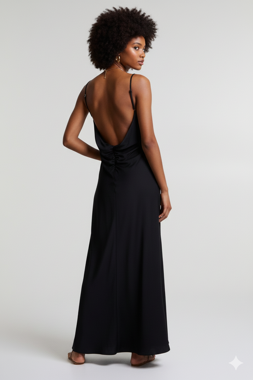 BSB Maxi Gathered Dress
