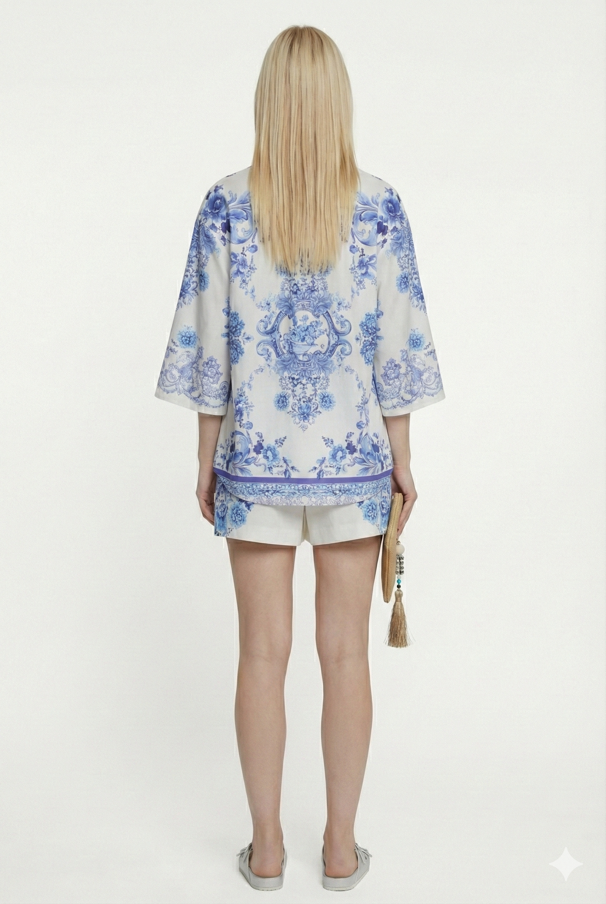 BSB High-Waisted Printed Shorts