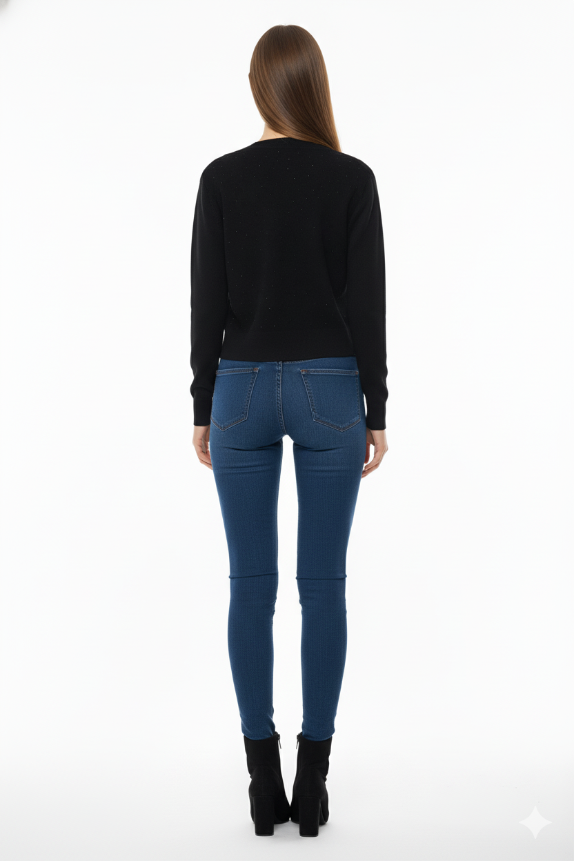 BSB Knitted cardigant with long sleeves
