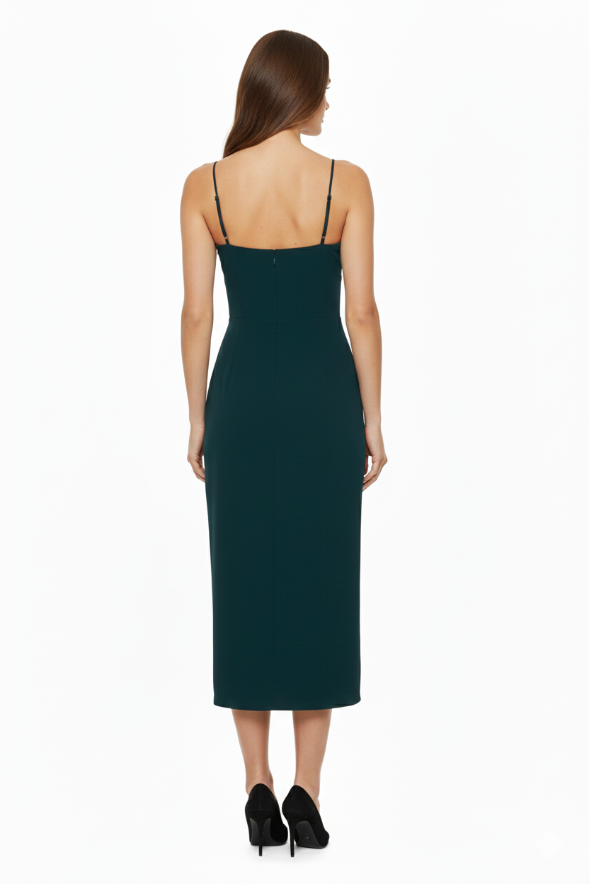 BSB Midi dress with adjustable straps