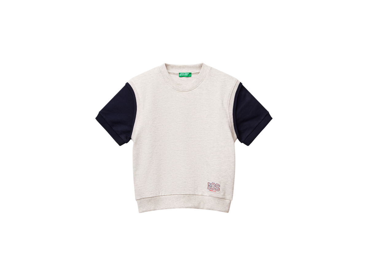 Benetton Short Sleeve Sweatshirt