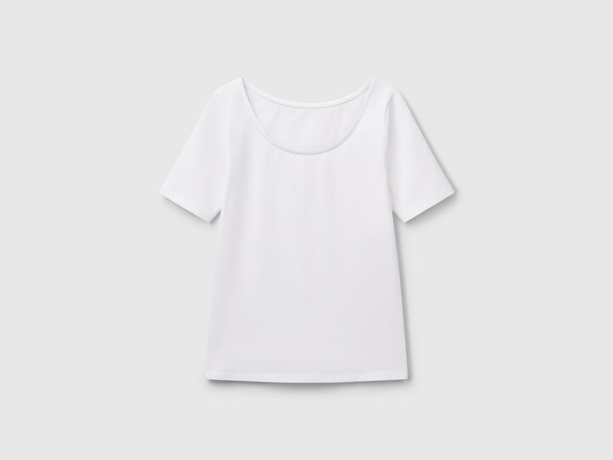 Benetton Slim Fit Reversible T-Shirt